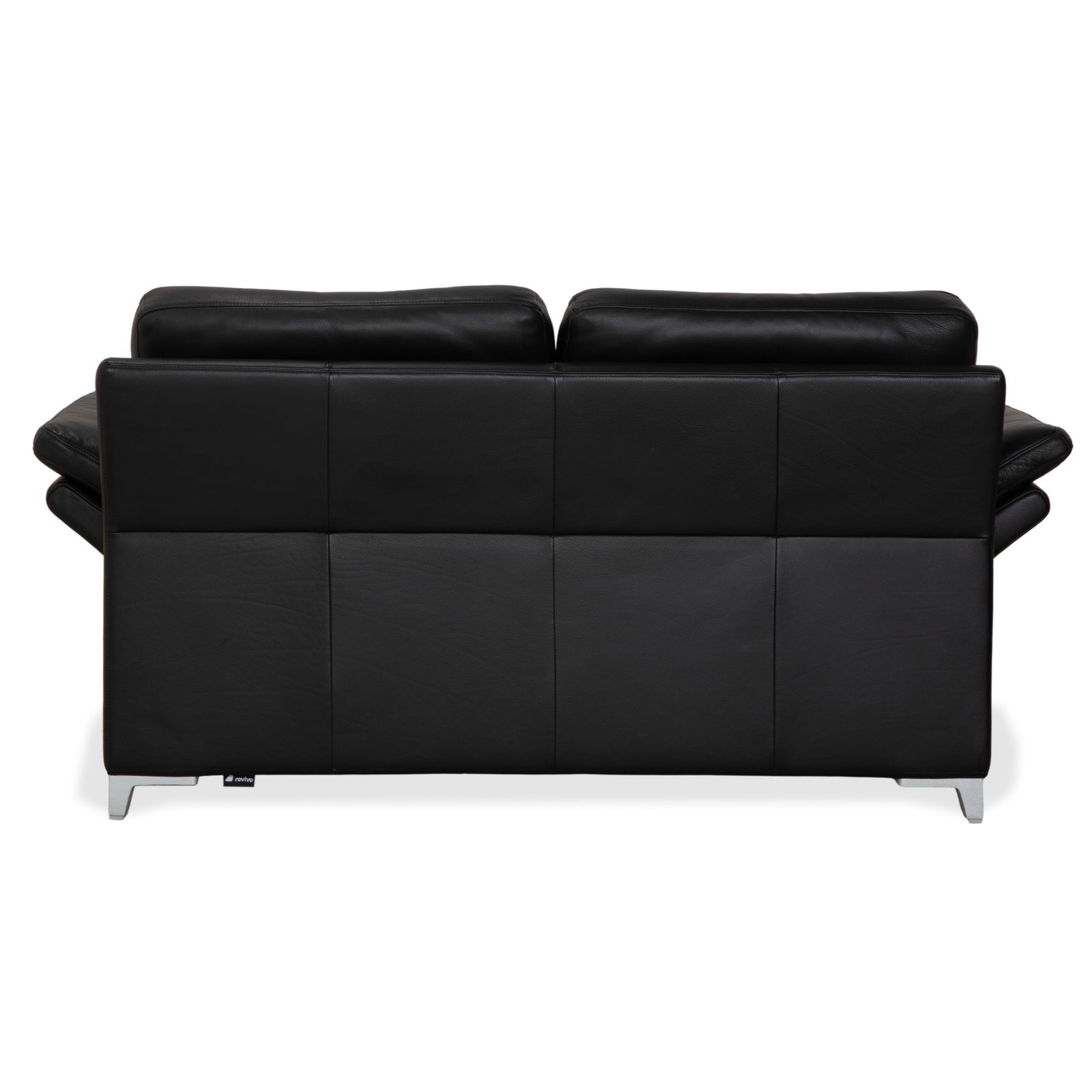 Meubels Rolf Benz 3300 Leren Tweezitsbank Zwart photo