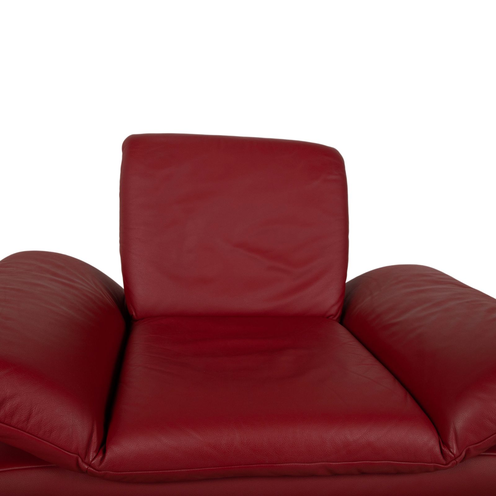 Koinor Rossini Leather Armchair Red Manual Function photo vinterior