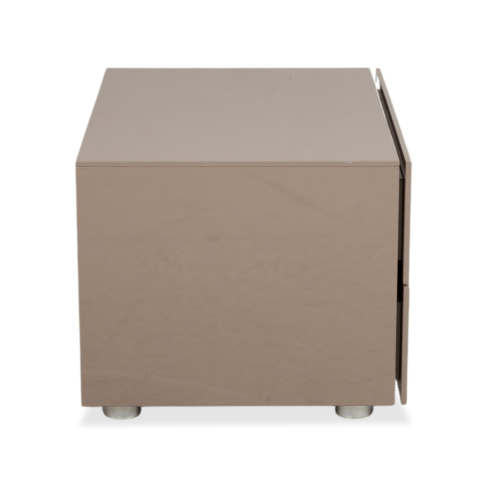 photo for sale Poliform Dream Wooden Sideboard Taupe Nightstand