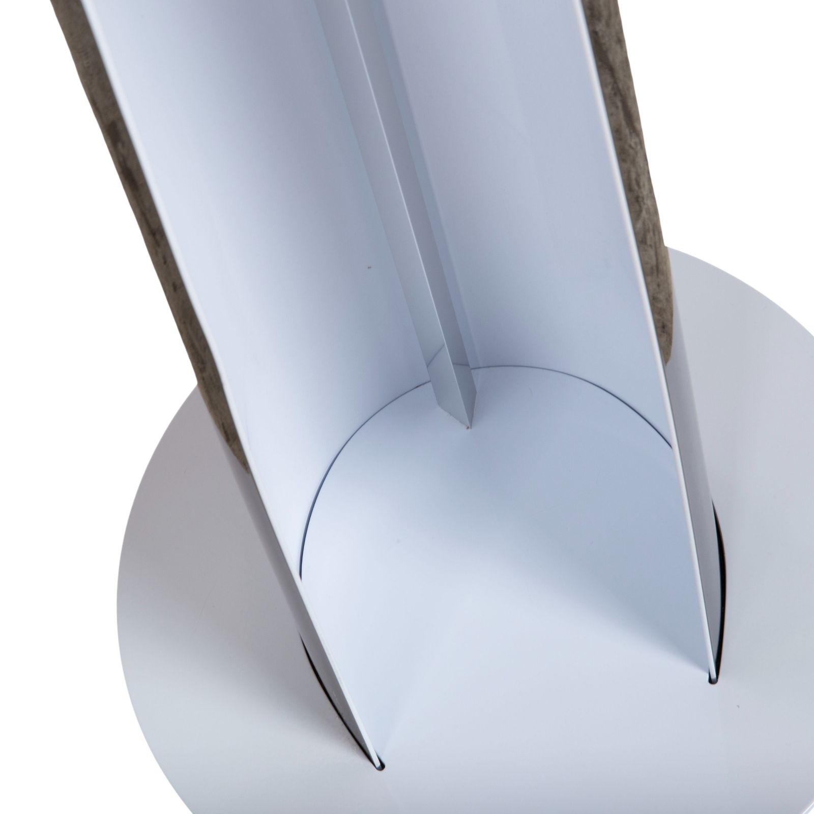 Lampe de sol Artemide Cadmo en métal, noire et blanche, dimmable, par Karim Rashid photo 1452.0