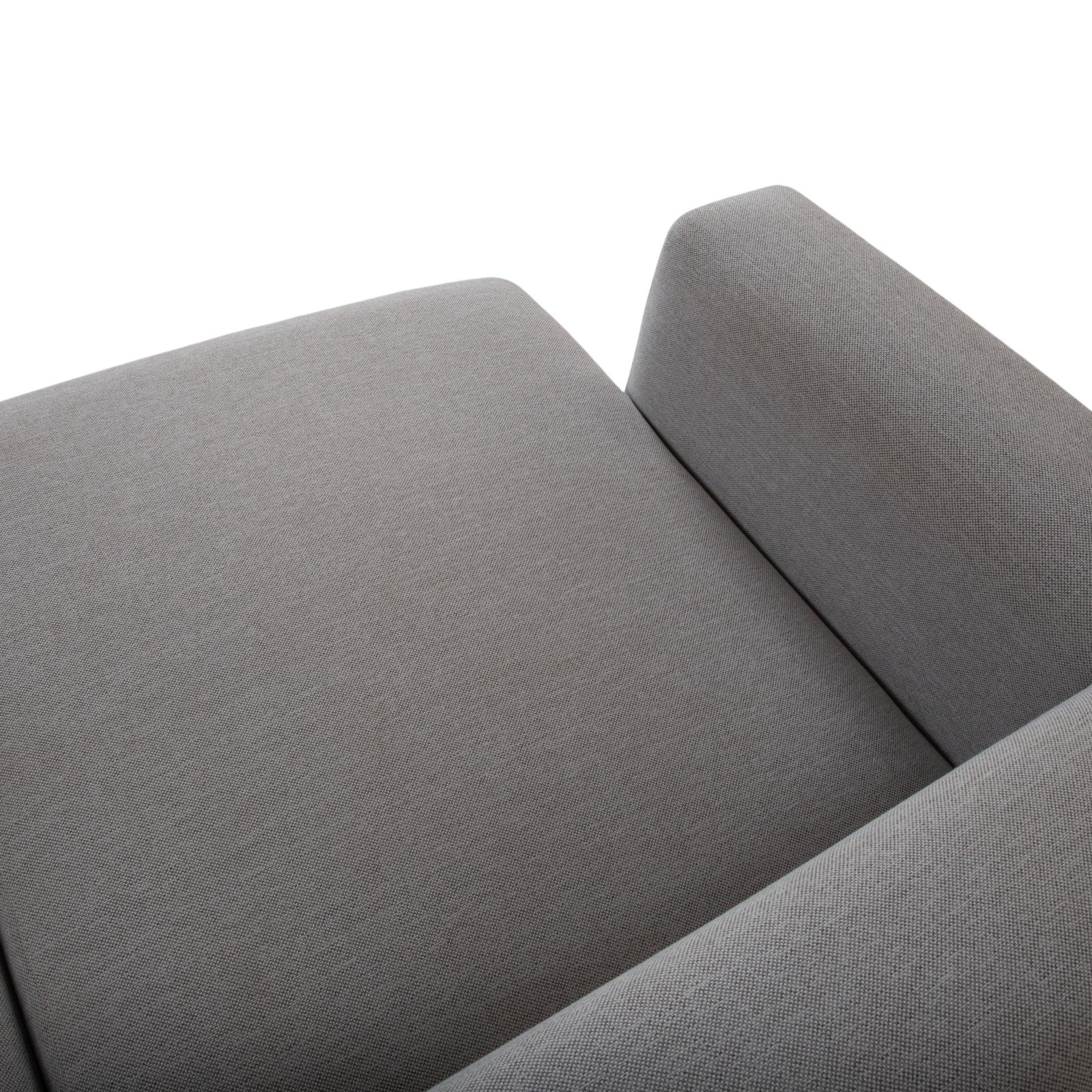 Hay Mags Fabric Corner Sofa Grey photo vinterior