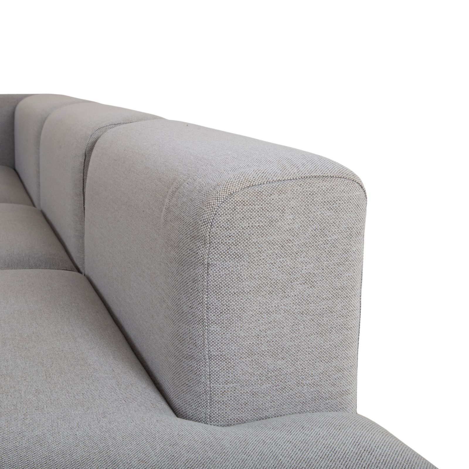 Hay Mags Fabric Corner Sofa Grey photo buy