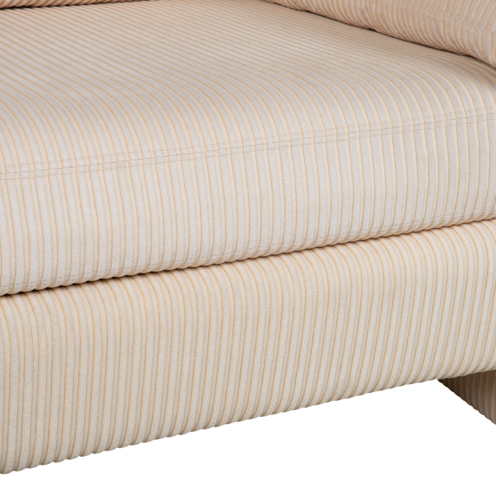 Cor Conseta Stof Driezitter Beige Crème Bank Sofa Manuele Functie photo buy