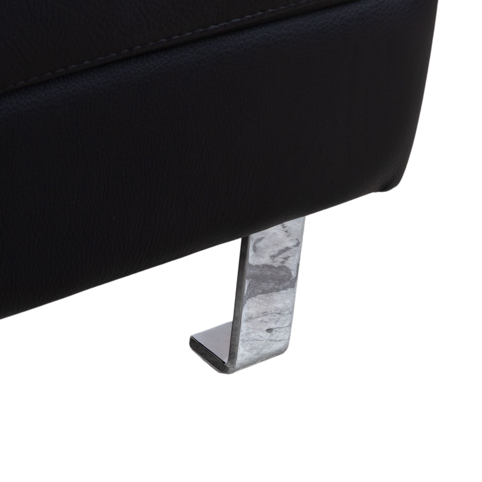 photo for sale Boconcept Indivi Set Leather Two Seater Stool Black Couch