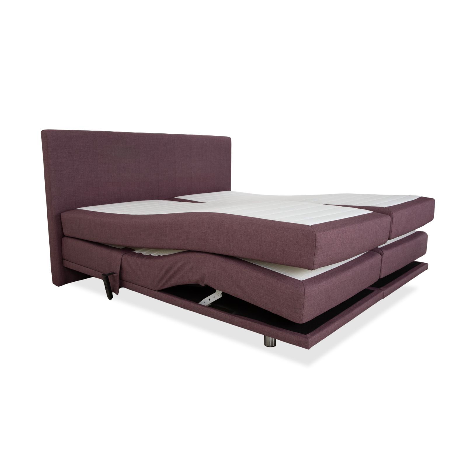 Musterring Fabric Bed, Purple Rose, Electric Function photo buy