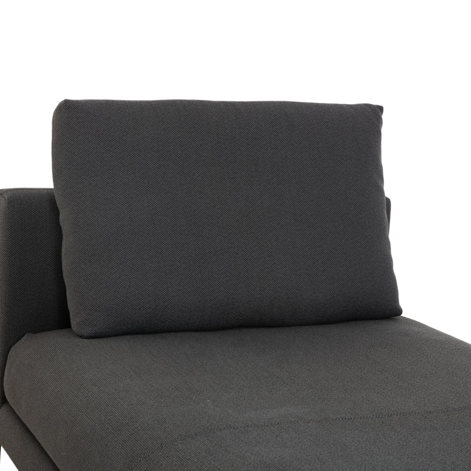 Méridienne Rolf Benz Nuvola en tissu, gris anthracite photo 5588.0