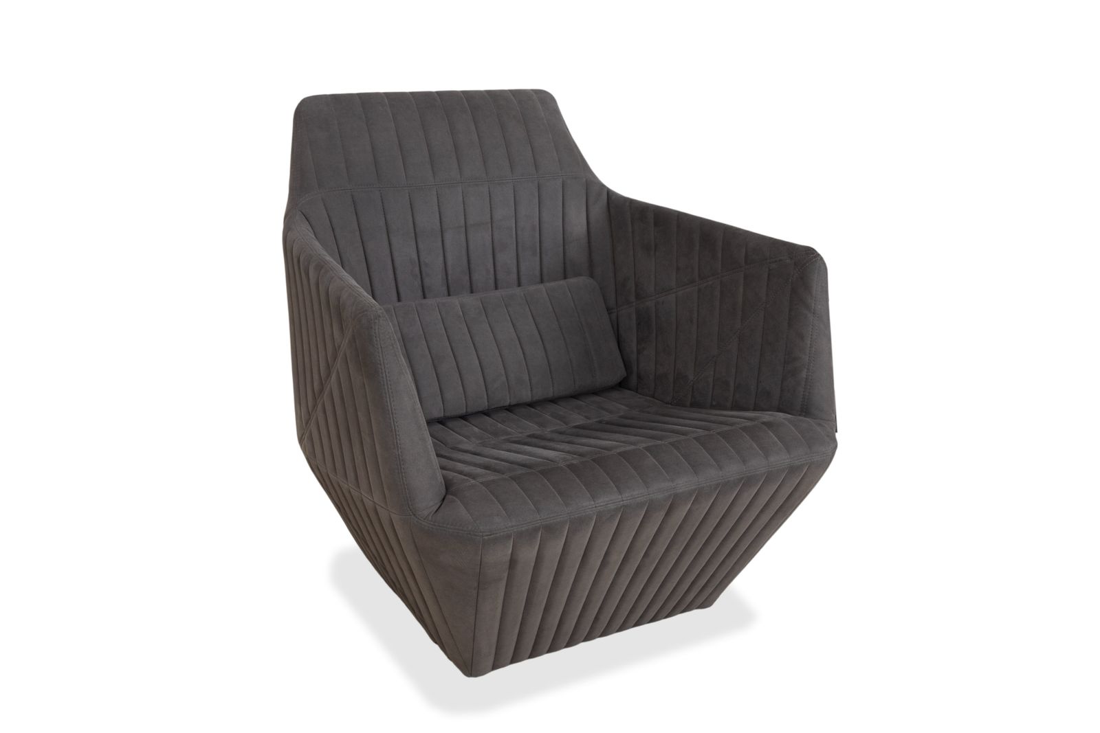 Ligne Roset Facet Fabric 2x Fauteuils En Set, Grijs photo Meubels