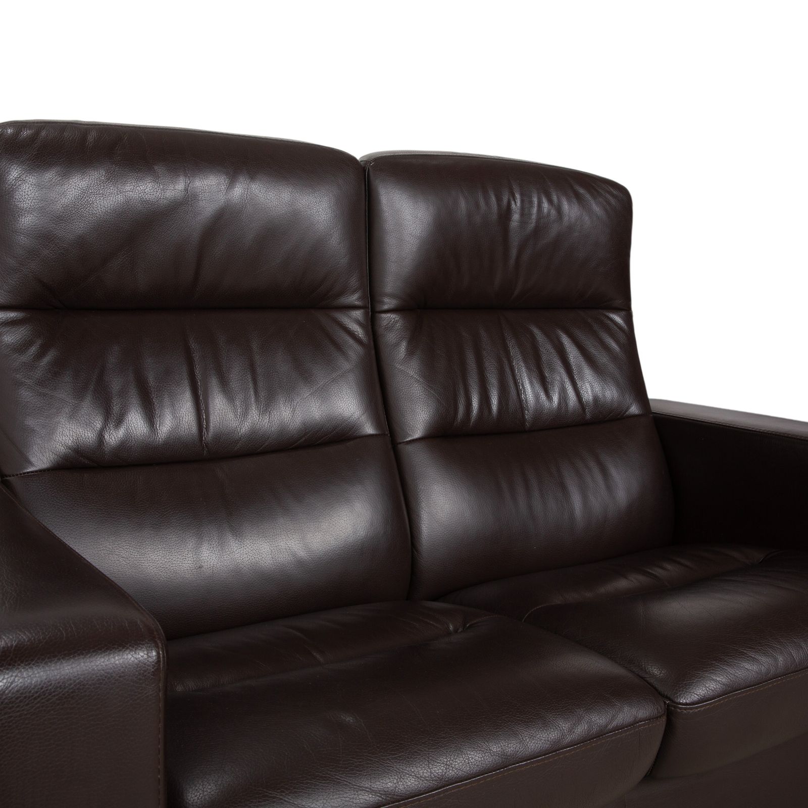 Stressless Wave Leren Driezitter Bruin Espresso Handmatige Functie Bank photo buy