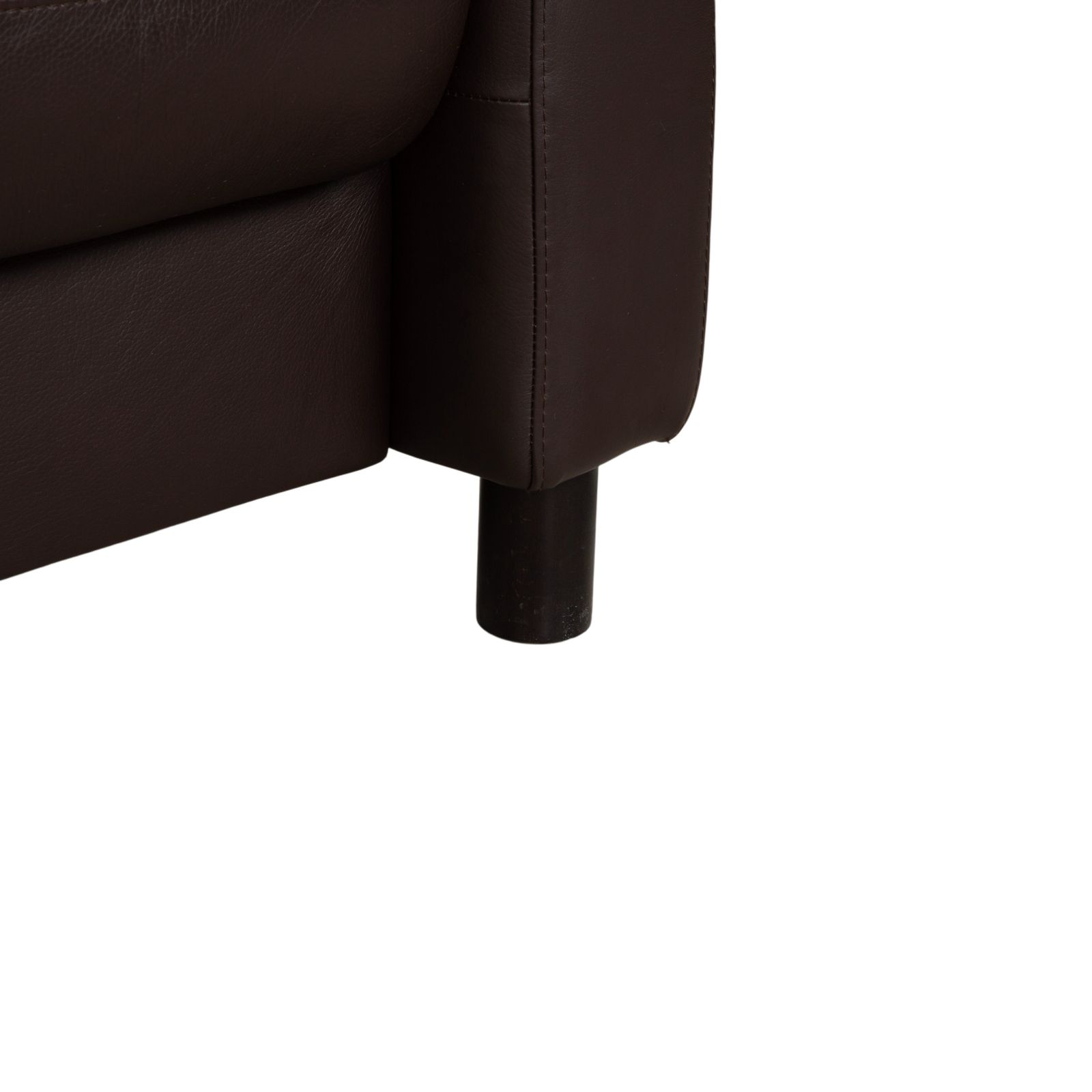 Stressless Wave Leren Driezitter Bruin Espresso Handmatige Functie Bank photo vintage