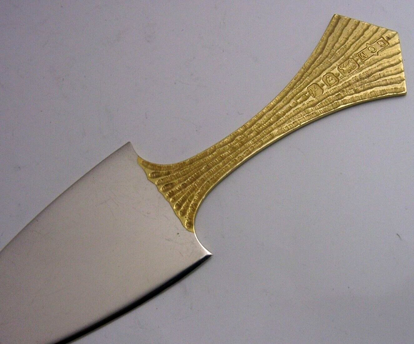 Grant Macdonald brievenmesje 1975 bureauaccessoire mid-century sterling zilver photo Woonaccessoires