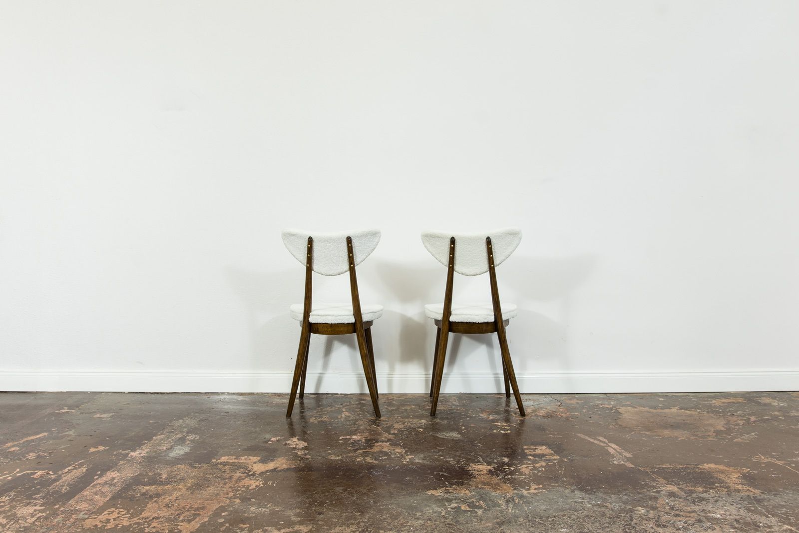 Mid Century Modern Dining Chairs No 124 By H & J Kurmanowicz, Poland, 1950’s, Set Of 6 photo vintage