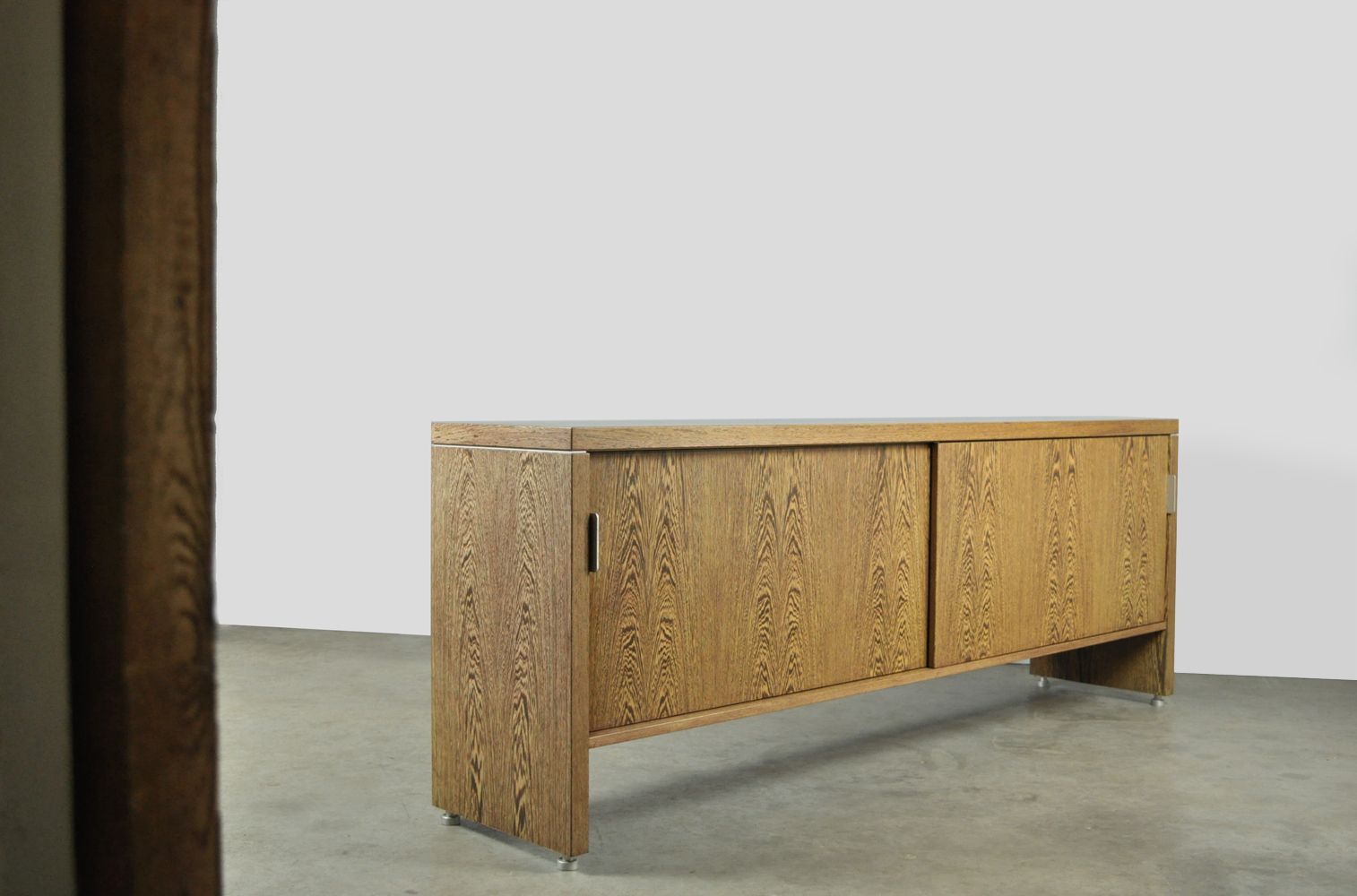 Dutch Design Vintage Modern Wengé Dressoir, jaren 1980 photo furniture