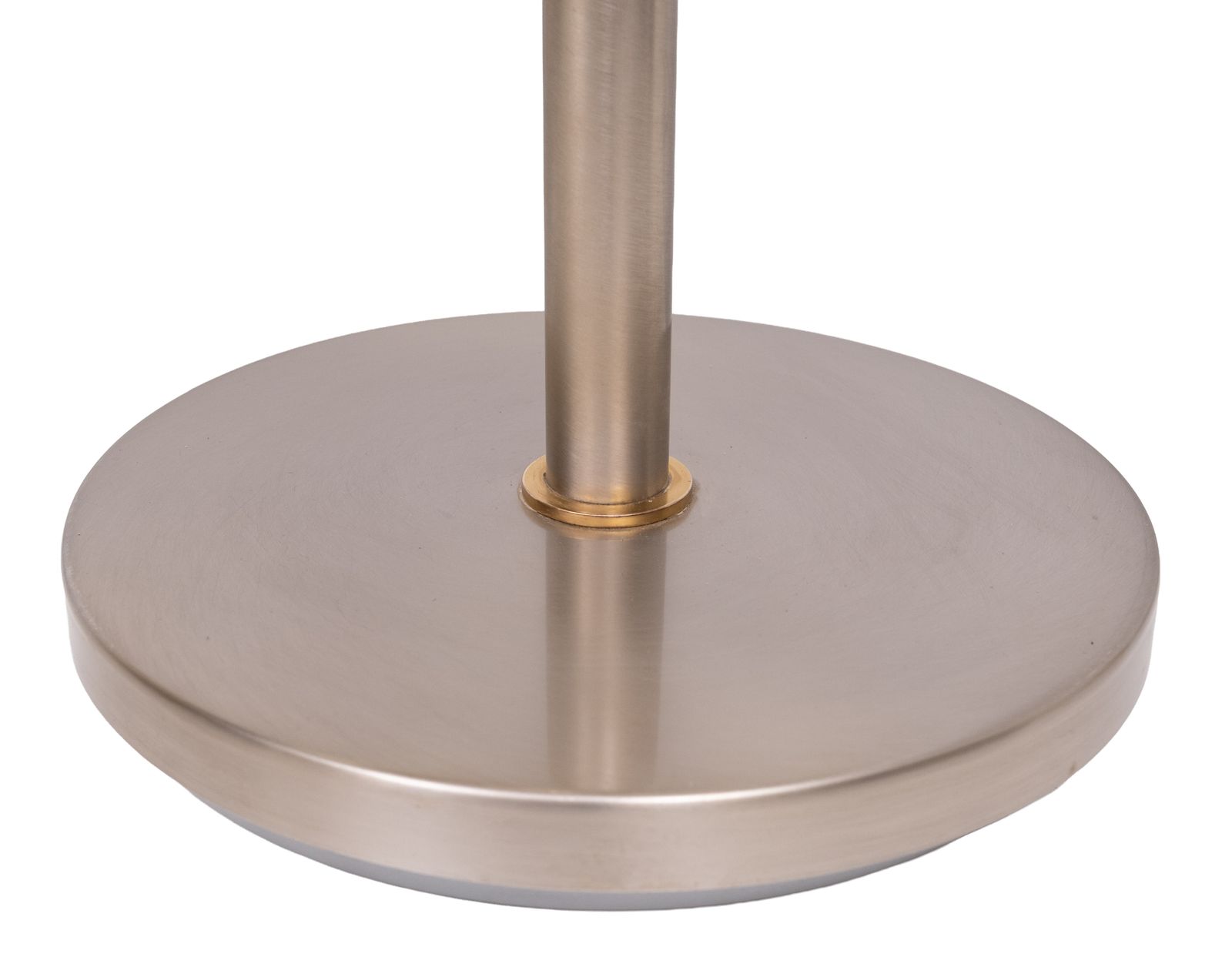 Tweekleurige tafellampen, messing en aluminium, jaren 1980, Duitsland photo for sale
