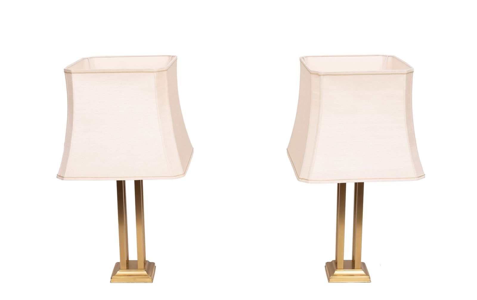 Form Leuchten Hollywood Brass Table Lamps 1970s Germany photo Lighting