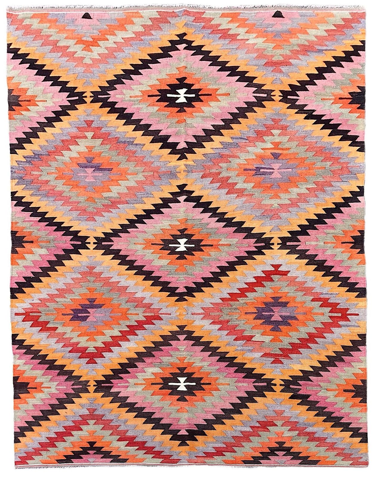 Vintage Anatolian Kilim 2.75m X 1.97m
