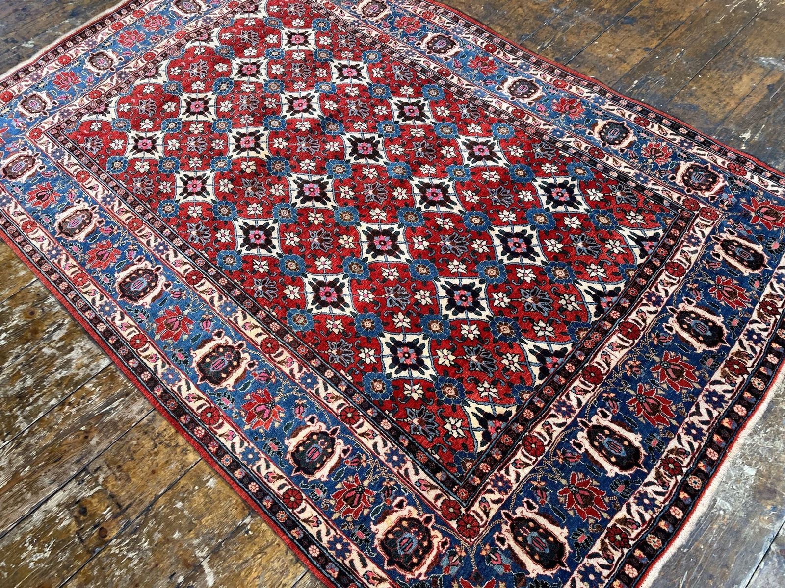 Antiek Veramin tapijt 2,19 m x 1,44 m photo vinterior