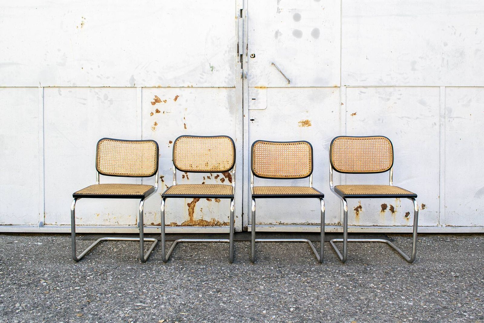 Chaises Cesca par Marcel Breuer pour Gavina, 1960, lot de 4 photo vinterior