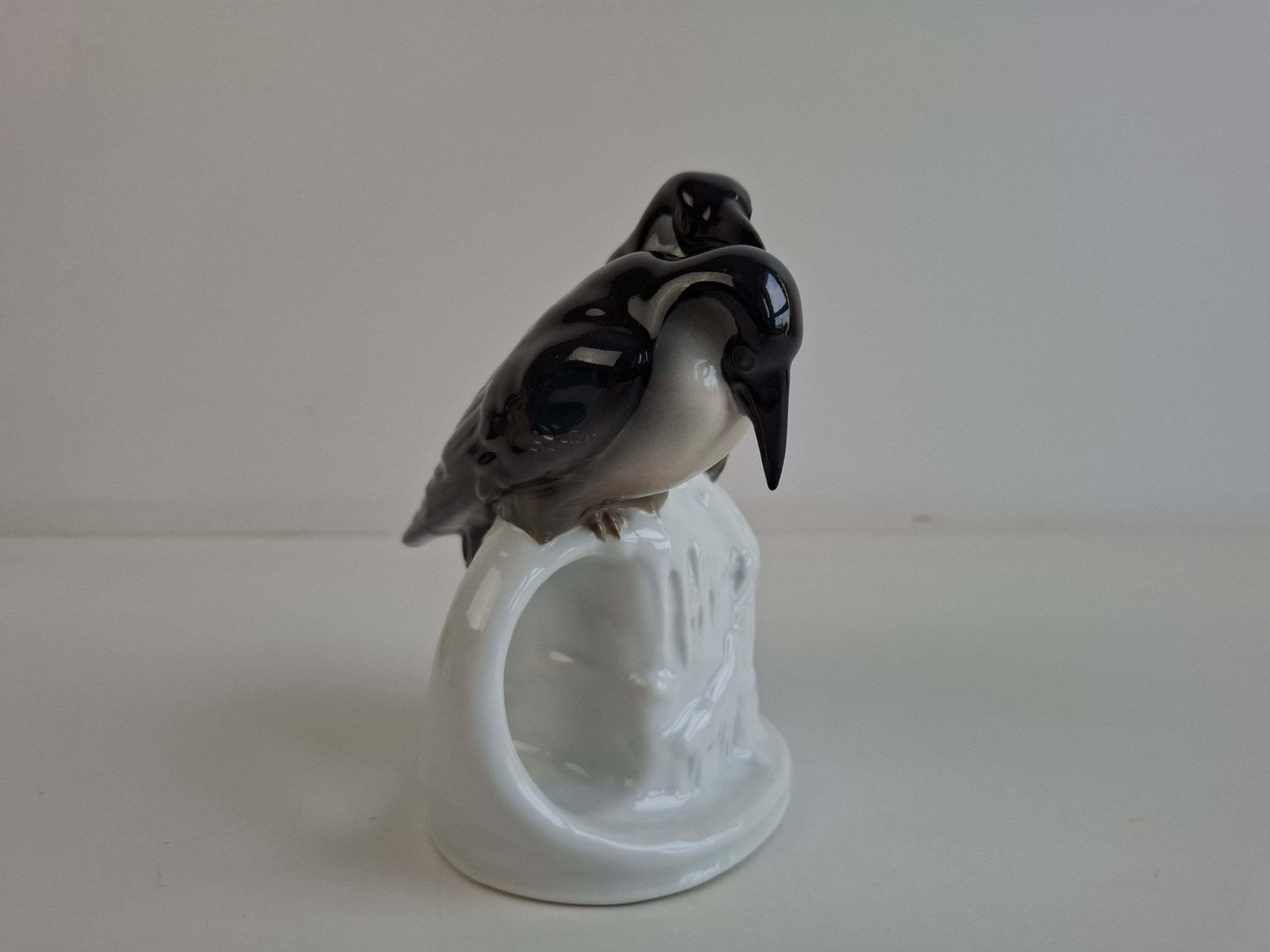 Art Deco Czech Porcelain Penguin Figurine By Pfeiffer & Löwenstein, Circa 1930 photo buy