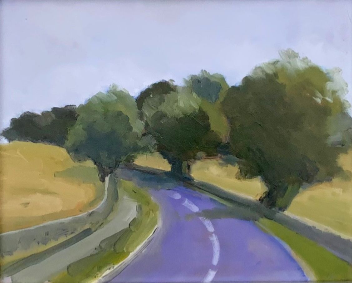 Original Yorkshire Landscape Oil Painting Signed By The Artist R.Grinberg 2000s