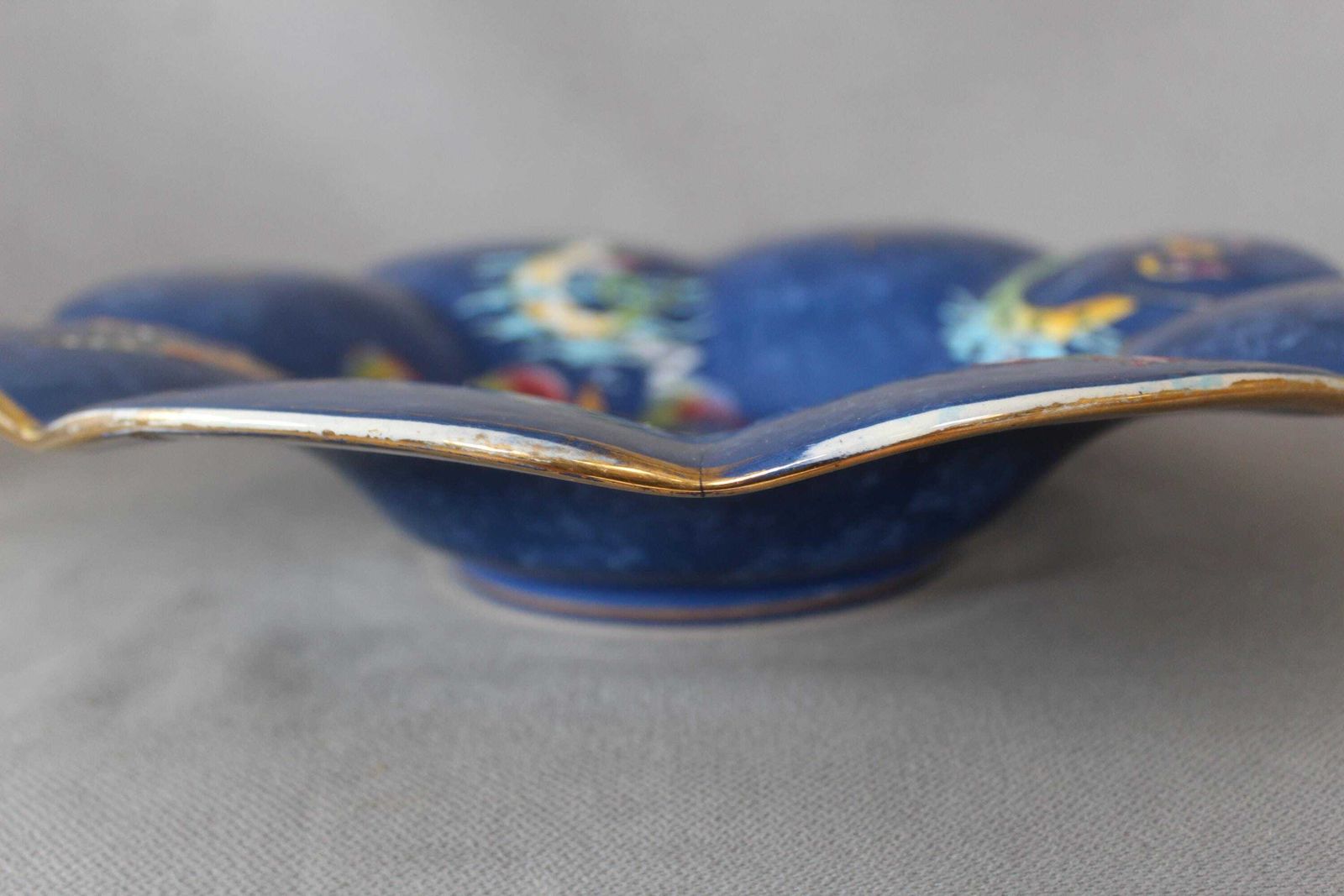 Home Decor Large Art Deco R Chevalier, Boch Freres Keramis Ceramic Bowl, Centerpiece Belgium, Catteau 1930s, Mermaid Sea Creature, Sea Horse, Boat photo