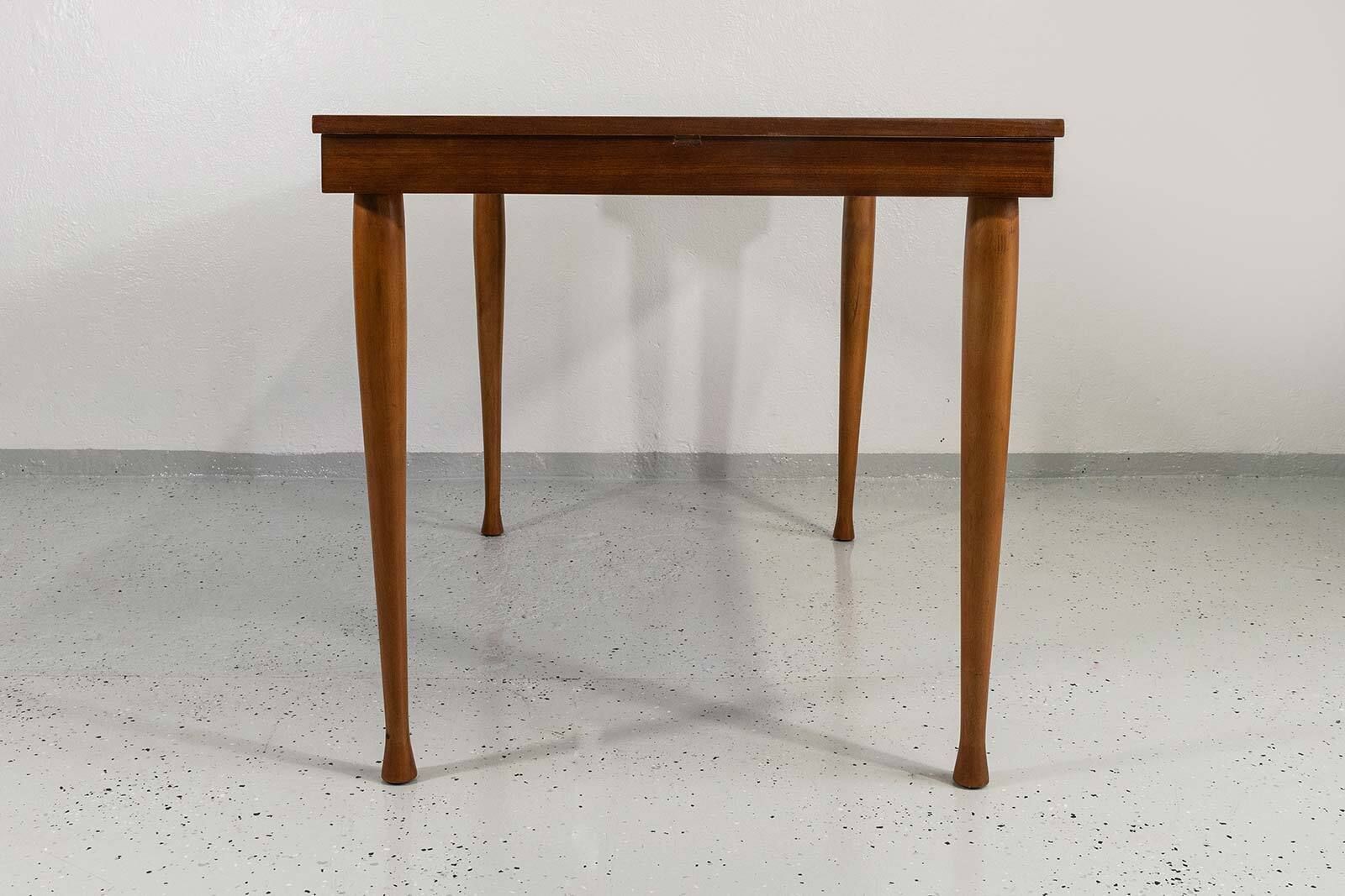 Uitschuifbare Vintage Eettafel Ontworpen Door M. Grabiński, Polen, jaren 1960 photo vinterior