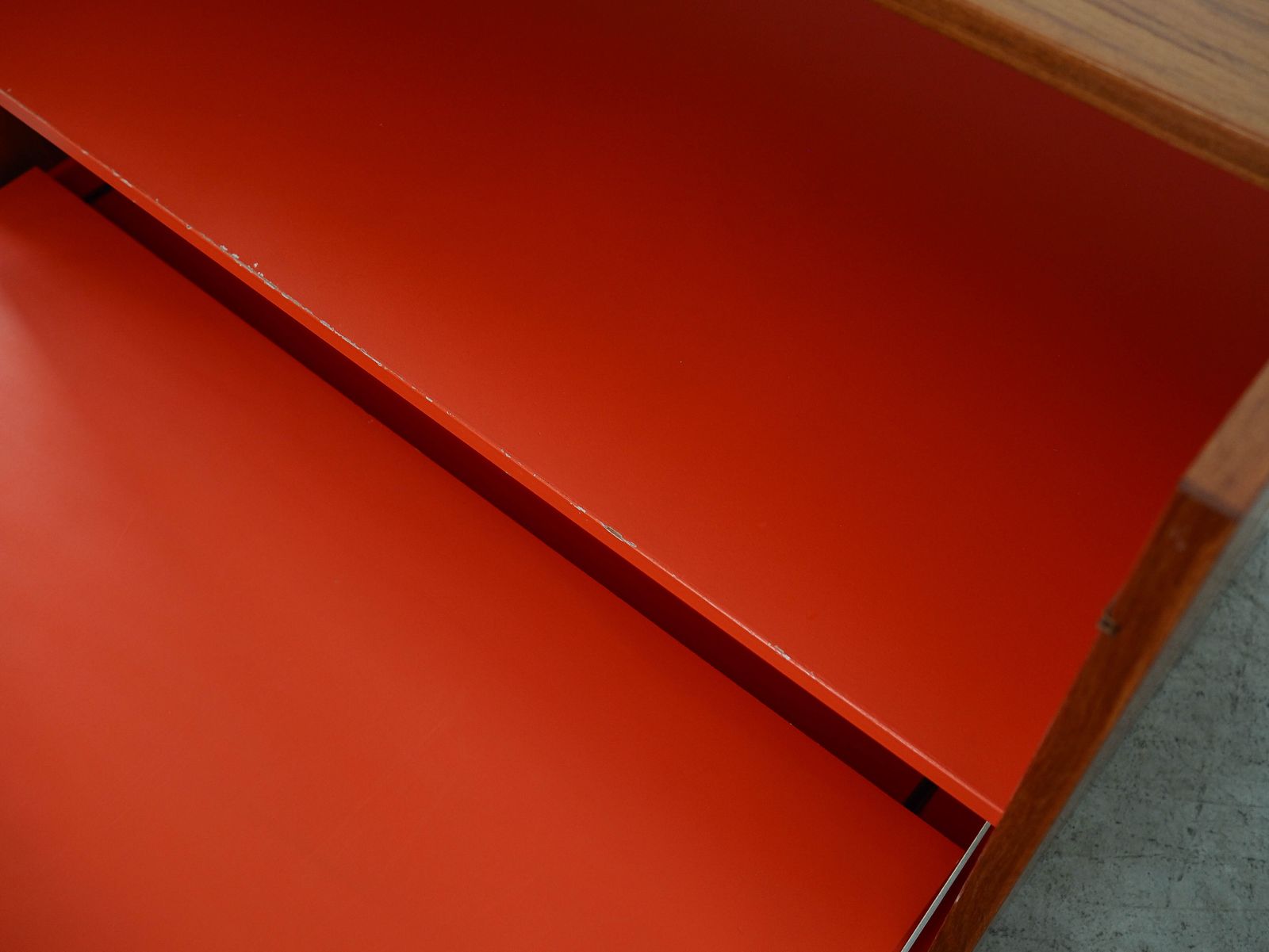 Mobilier Meuble pour tourne-disque, design danois, années 1970, fabriqué au Danemark photo