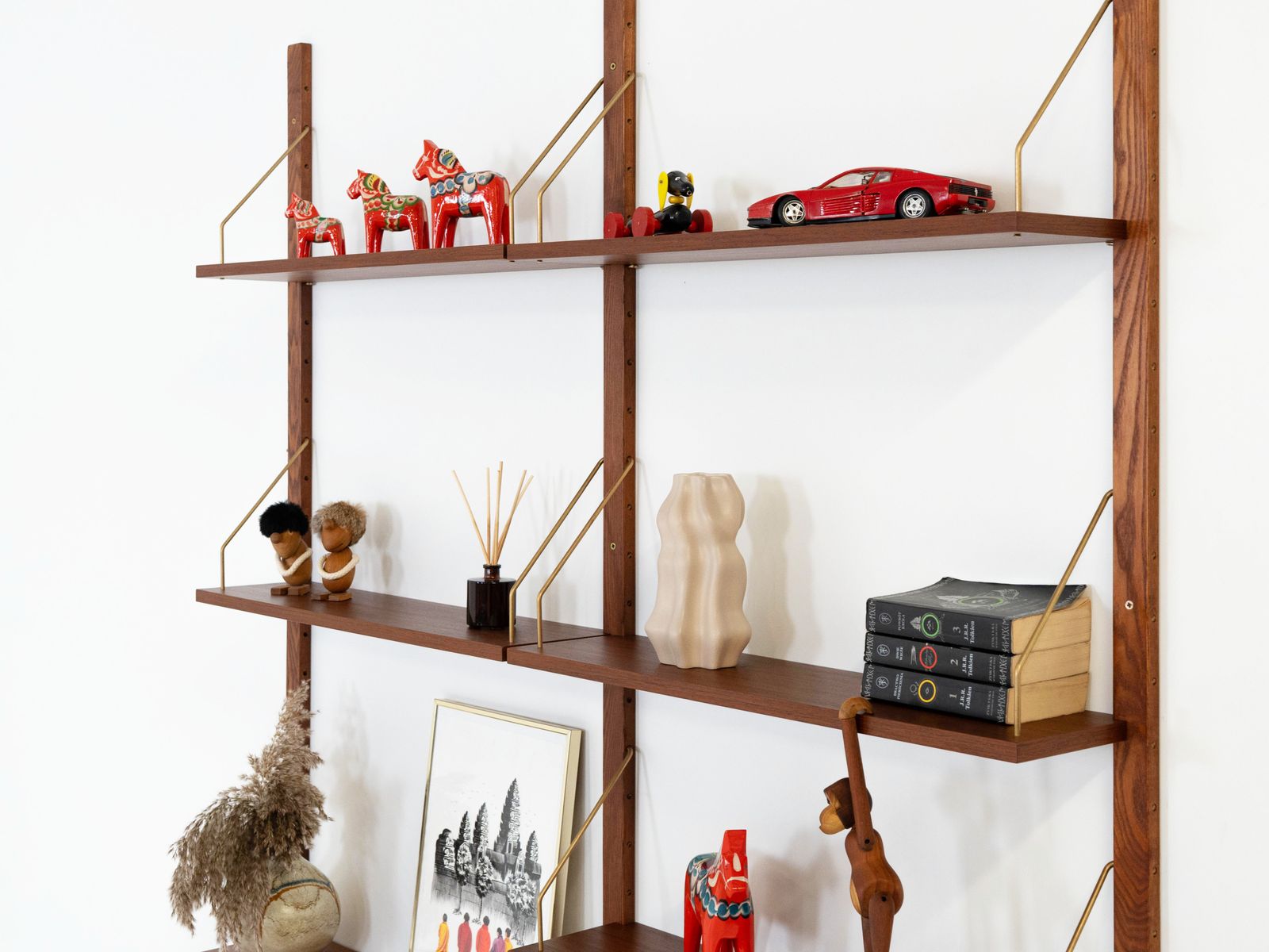 photo for sale Teakhouten modulaire kast, Deens design, jaren 1960, gemaakt in Denemarken