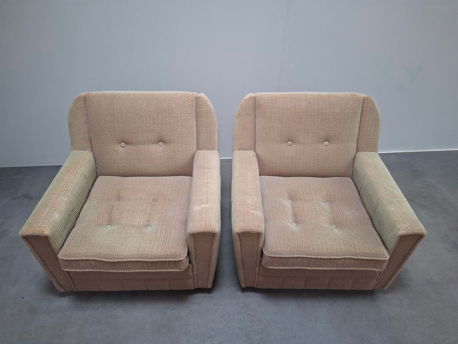 photo for sale Paar Wiberg Mid-Century Modern fauteuils van Up Závody Rousínov, 1980
