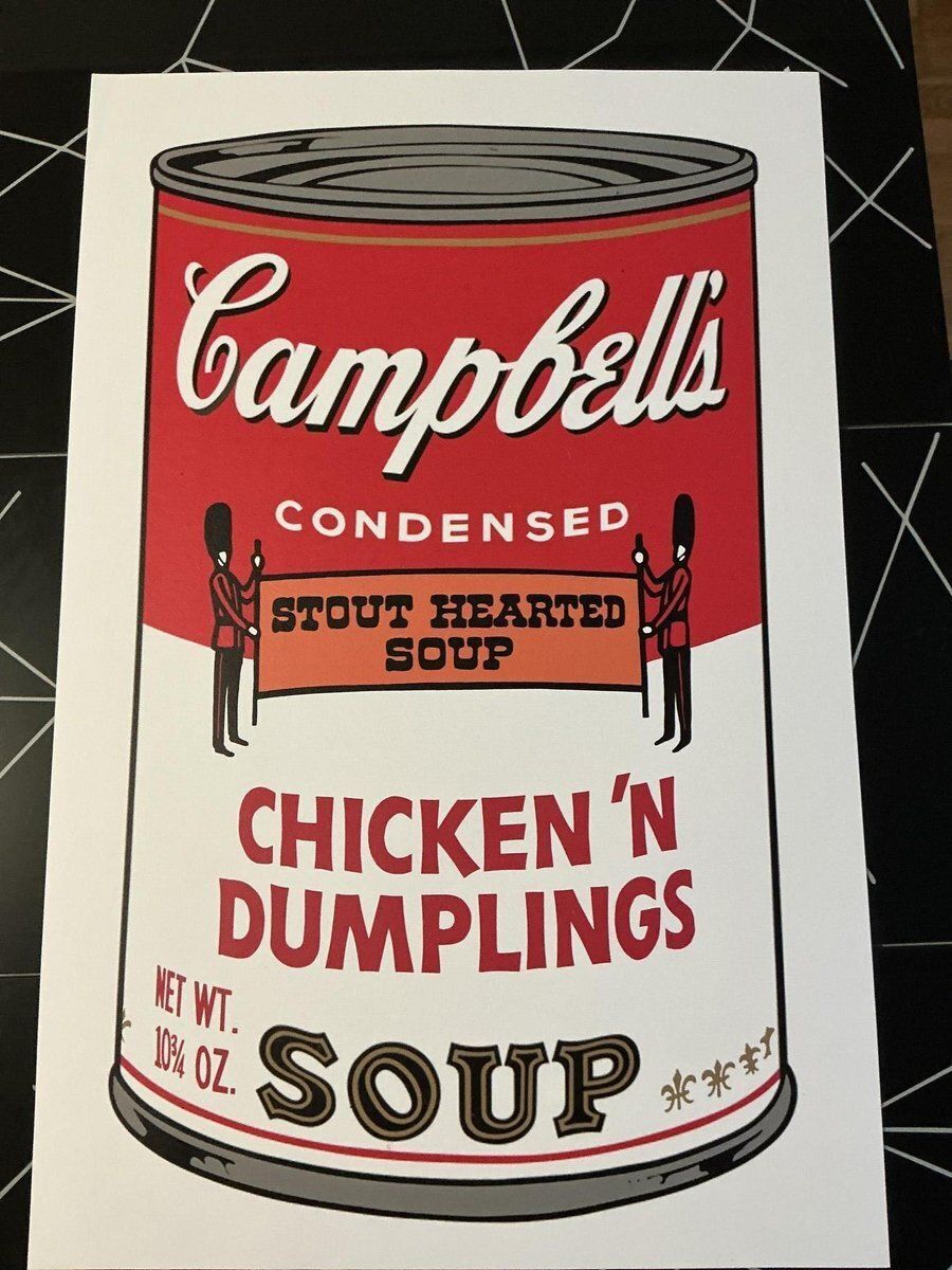 Naar Andy Warhol, Campbell's Soup, print
