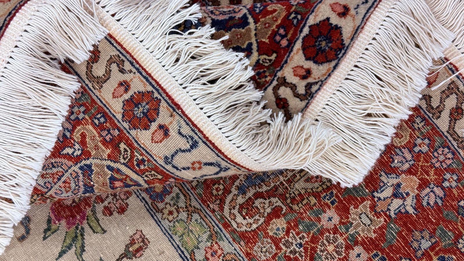 photo furniture Tapis turc Arbre de Vie noué à la main, 134 × 196 cm, laine et coton