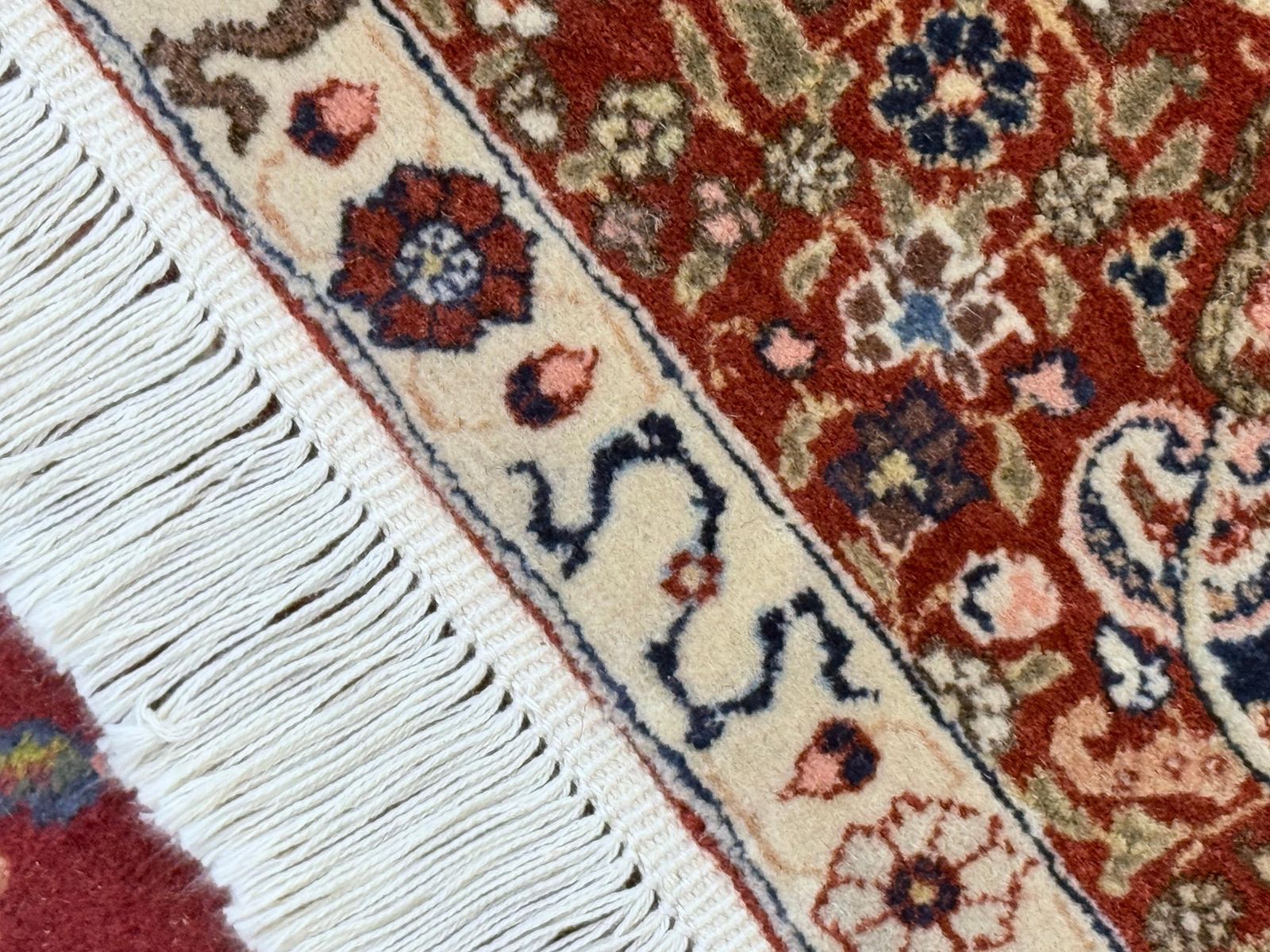 photo vinterior Tapis turc Arbre de Vie noué à la main, 134 × 196 cm, laine et coton