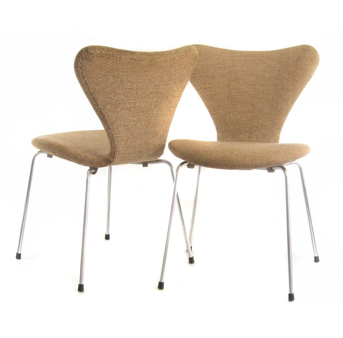4 Stijlvolle Vroege Fritz Hansen Series 7 Stoelen Arne Jacobsen jaren 1950/60 photo furniture