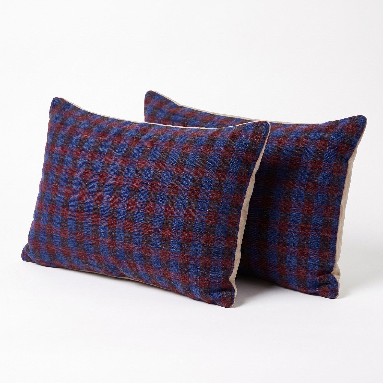 Turkische Kilim Lumbarkussenhoes 40 x 60 cm, Set van Twee photo furniture