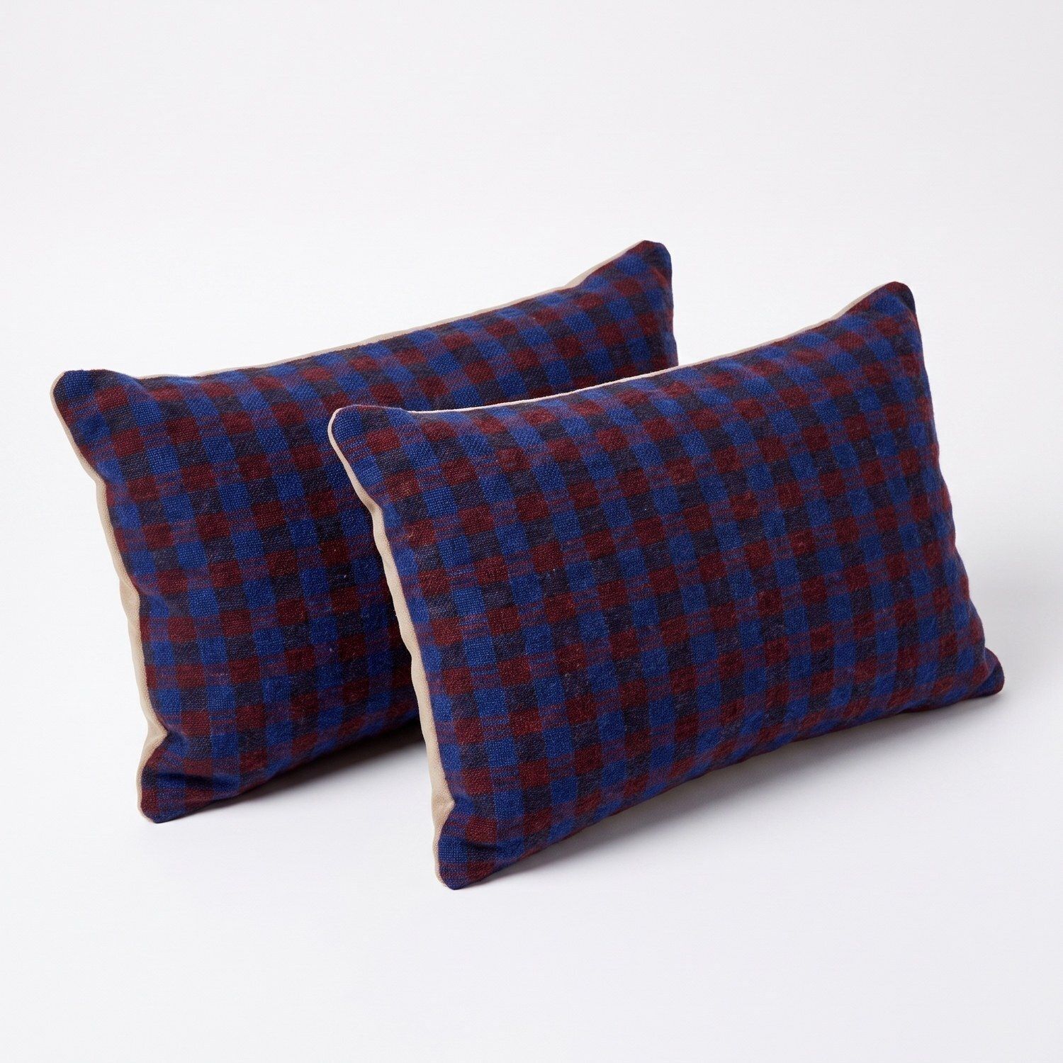 Turkish Oushak Rug Lumbar Pillow Cover 40 X 60 Cm   Set Of Two photo for sale