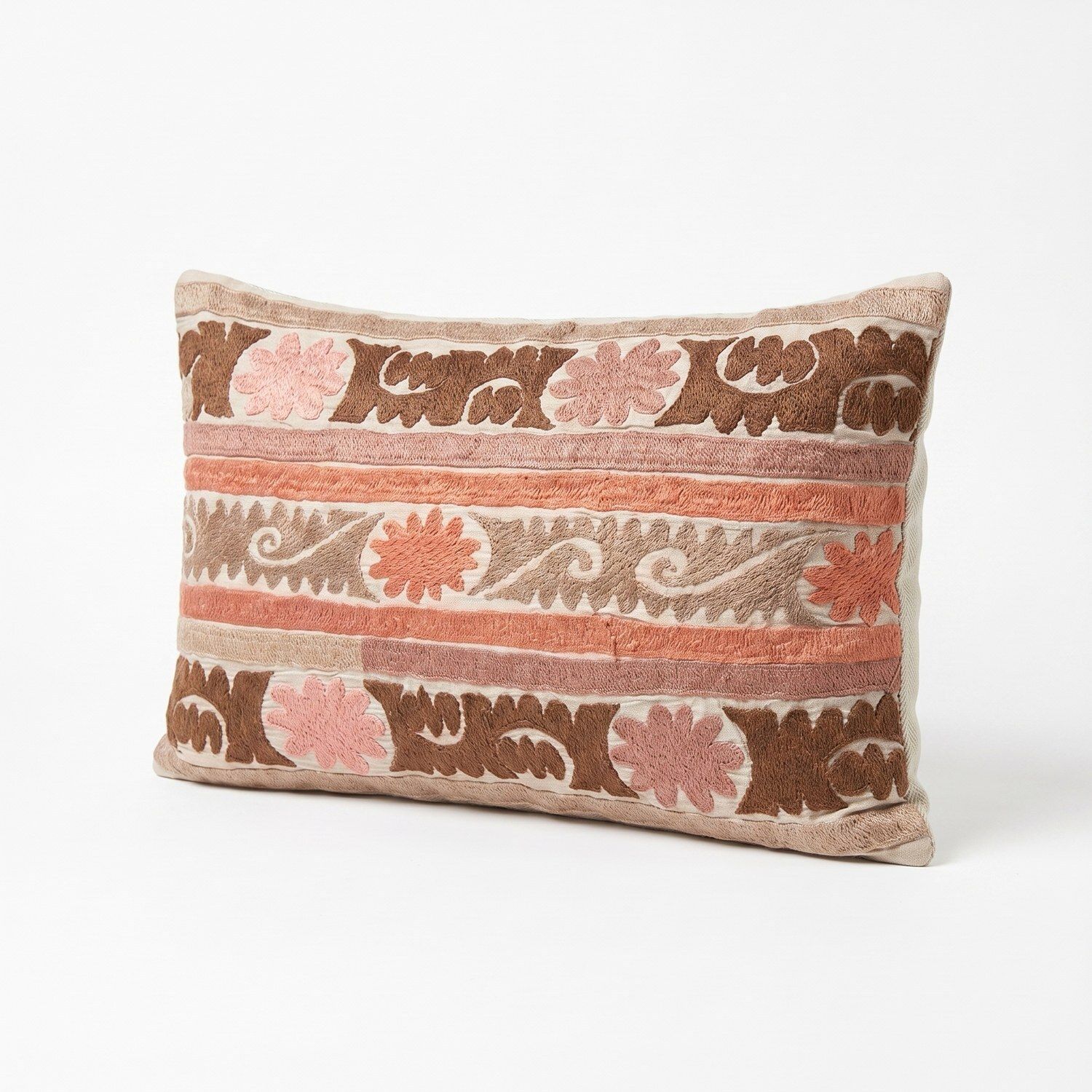 Tashkent Suzani Bedding Pillow Cover 47 X 74 Cm photo for sale