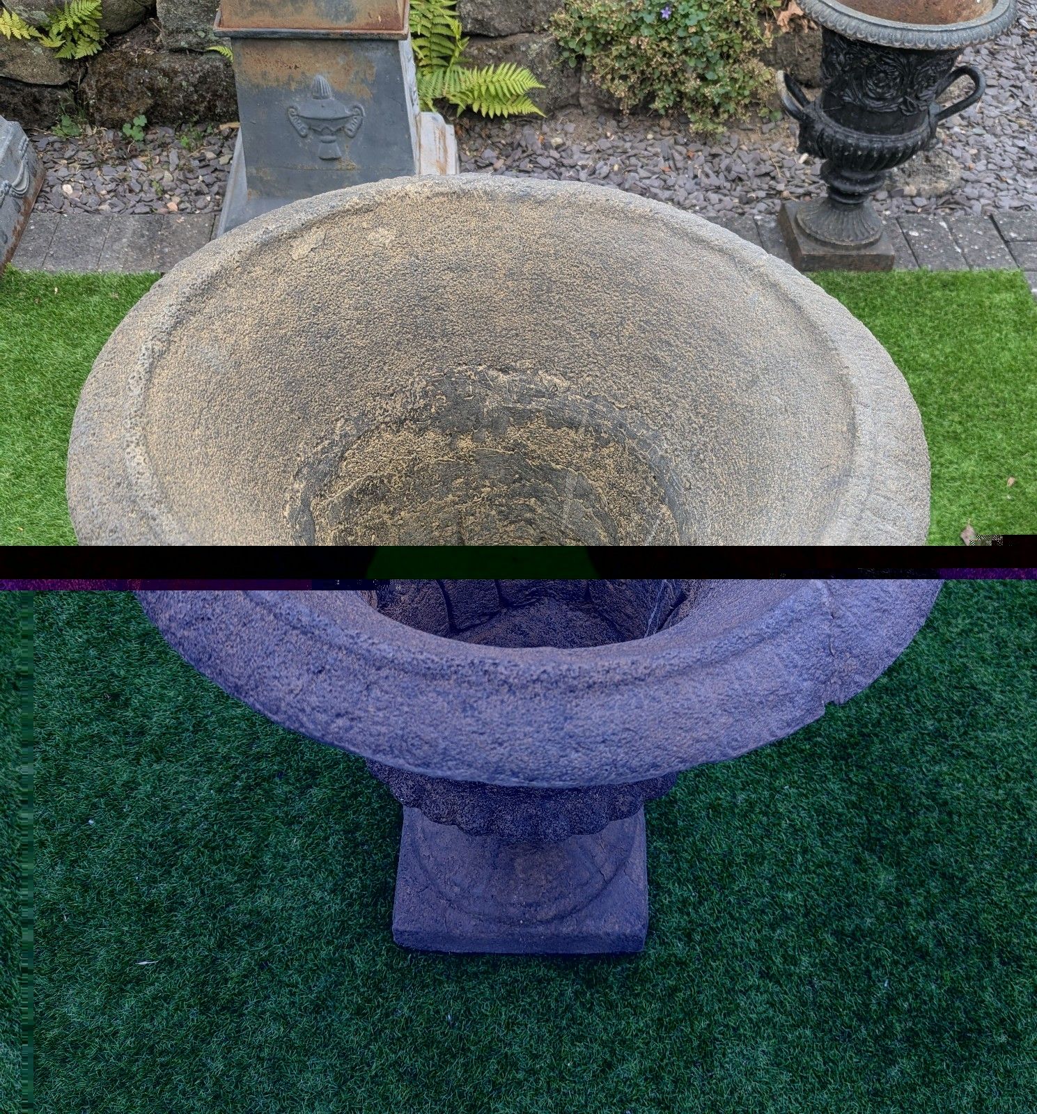 Vintage Style  Heathfield Urn English Stone Urn Delivery Available 0365. photo buy