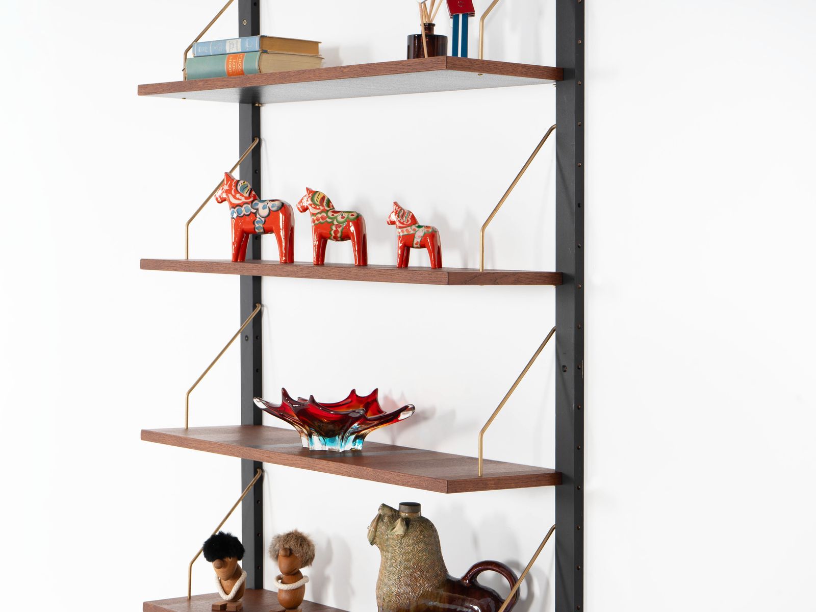 Modulaire Eiken Wandkast, Deens Design, jaren 1960, Made In Denmark photo for sale