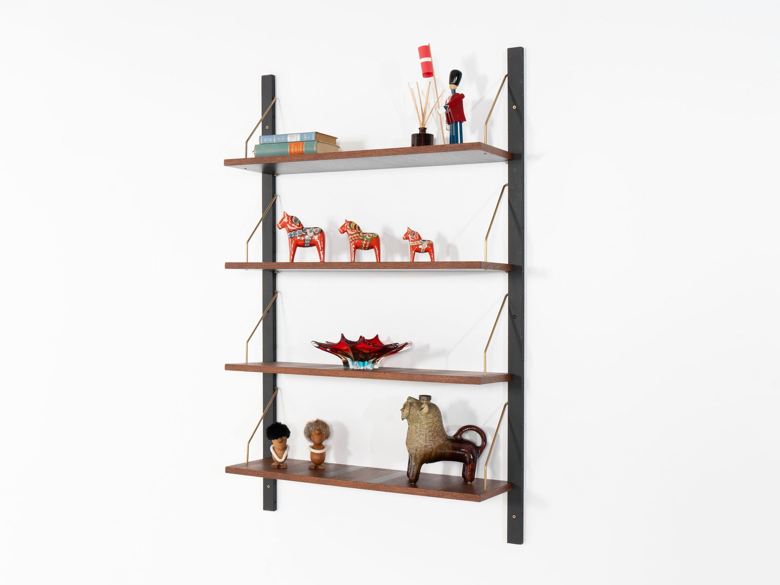 Modulaire Eiken Wandkast, Deens Design, jaren 1960, Made In Denmark photo 609.0
