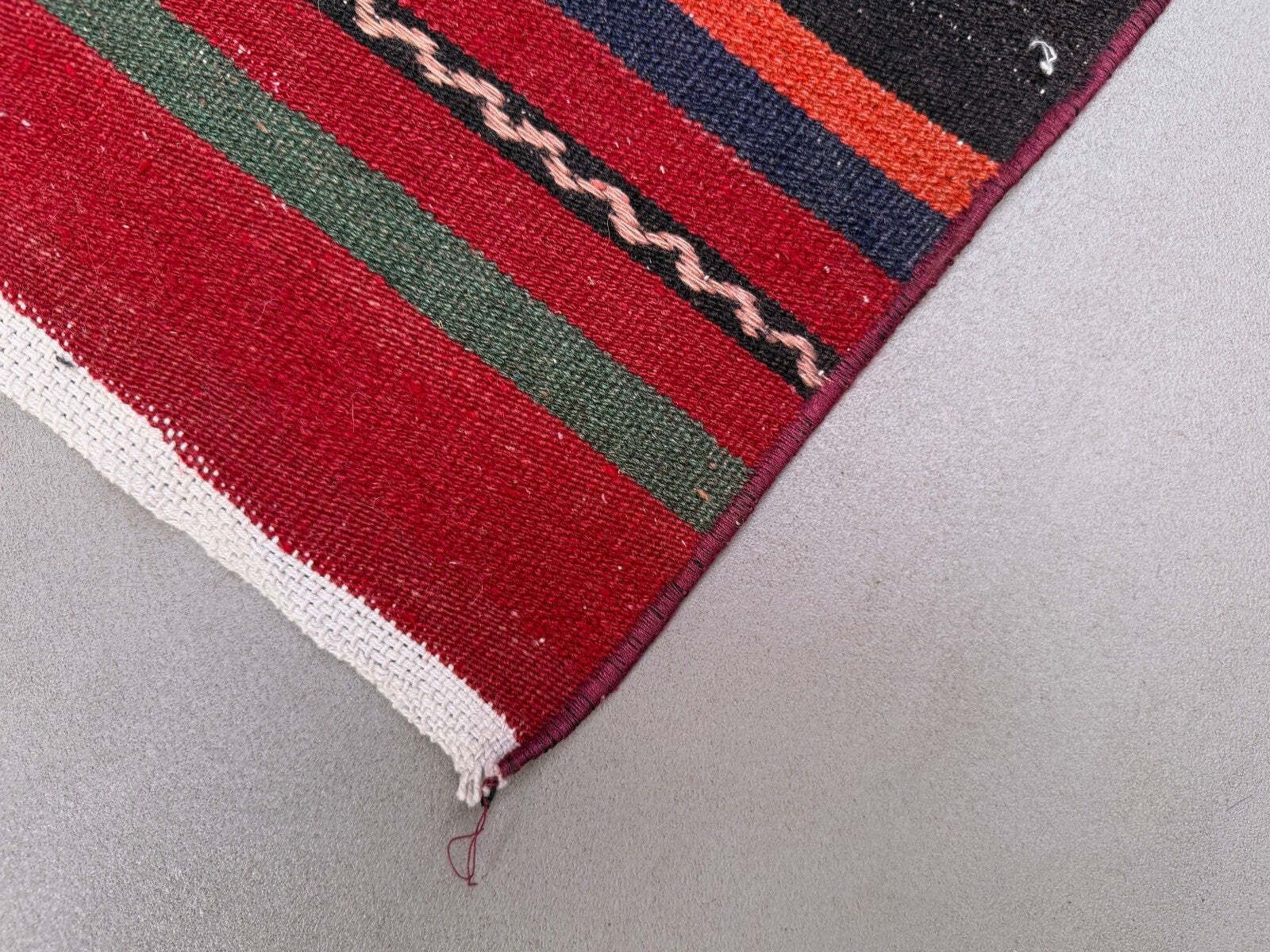 Smalle Kilim Loper 59x300 cm Shabby Chic, Vintage Turkse Kelim 2569 photo Textiel