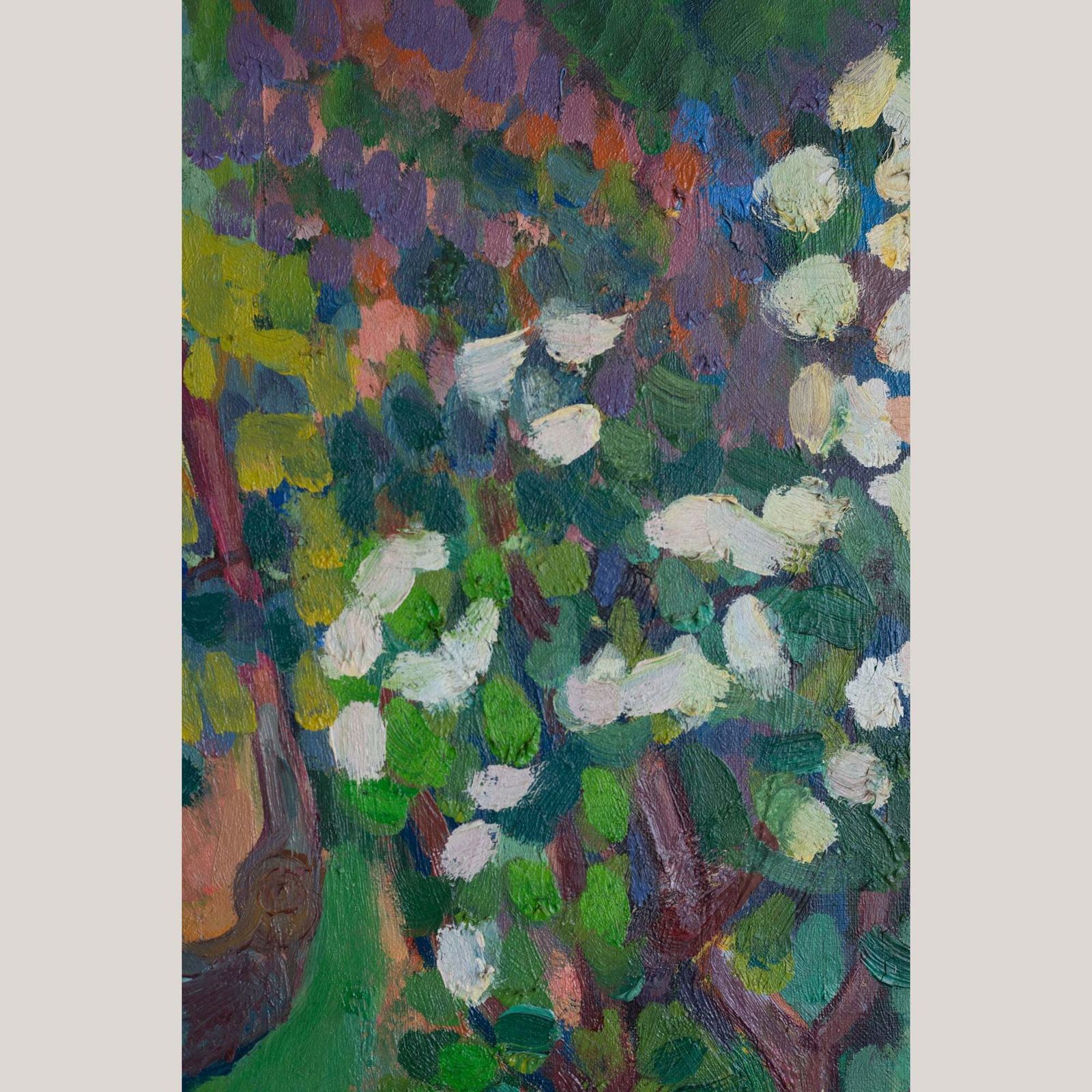 A. Estrada | Blossom | Vintage Signed Oil On Canvas photo buy