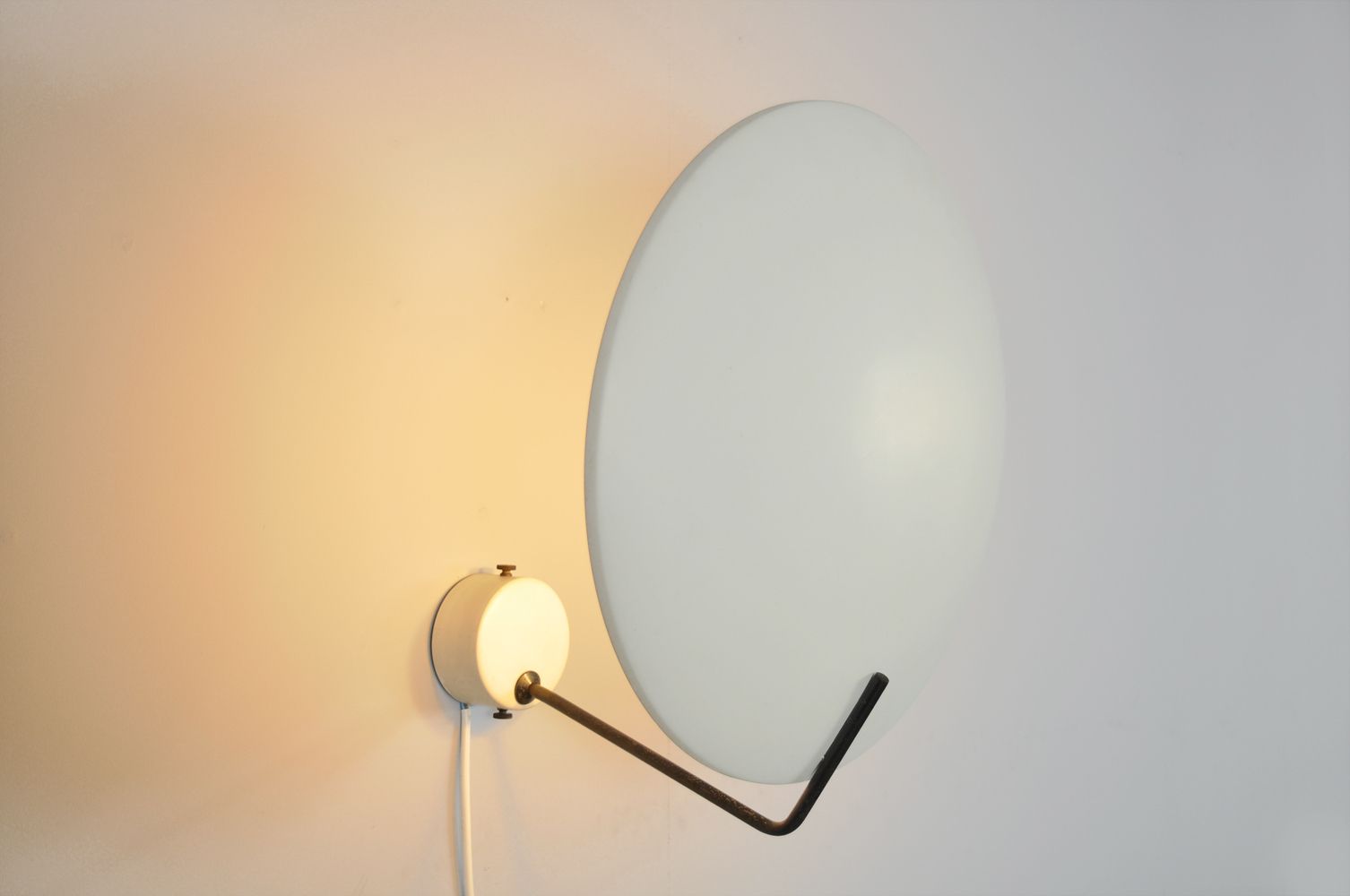 Stilnovo Zeldzame Wand- of Plafondlamp Model 232 van Bruno Gatta, Italië jaren 1960 photo buy