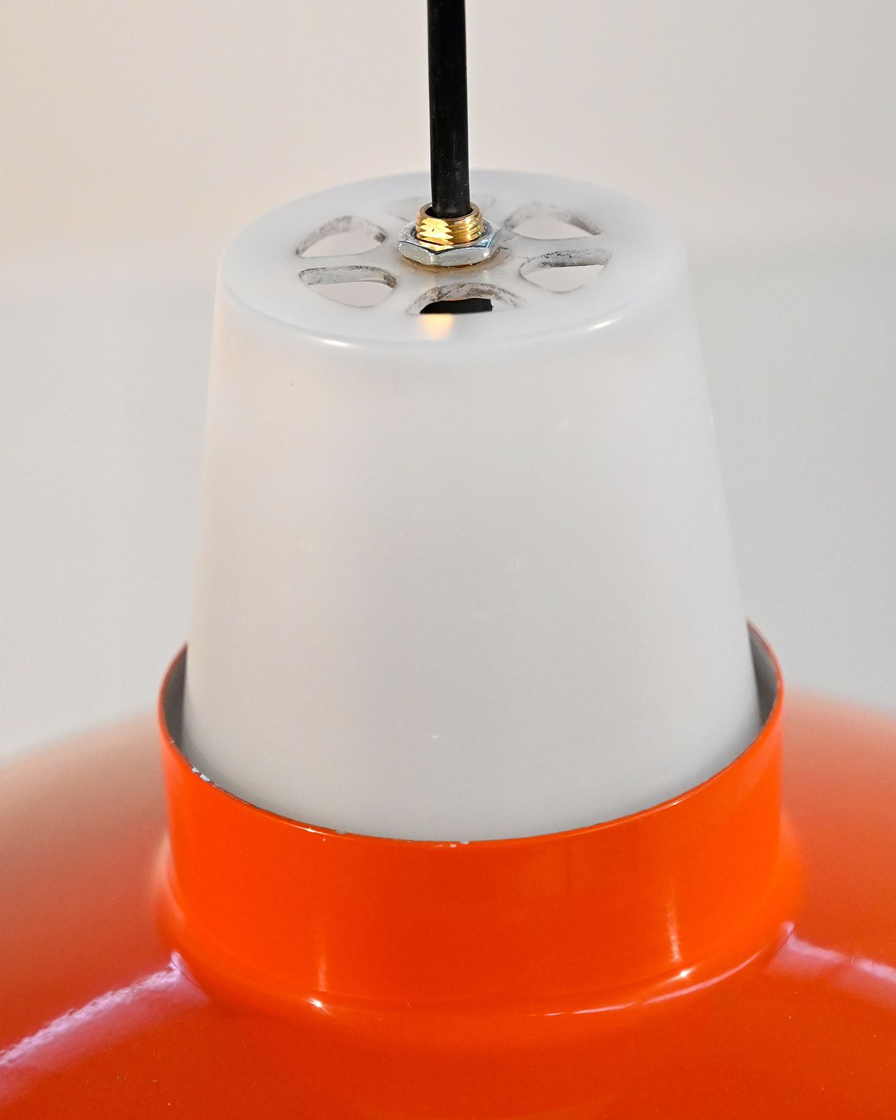 Space Age Plafondlamp Toegeschreven aan Sven Middelboe voor Nordisk Solar, jaren 1970 photo vinterior