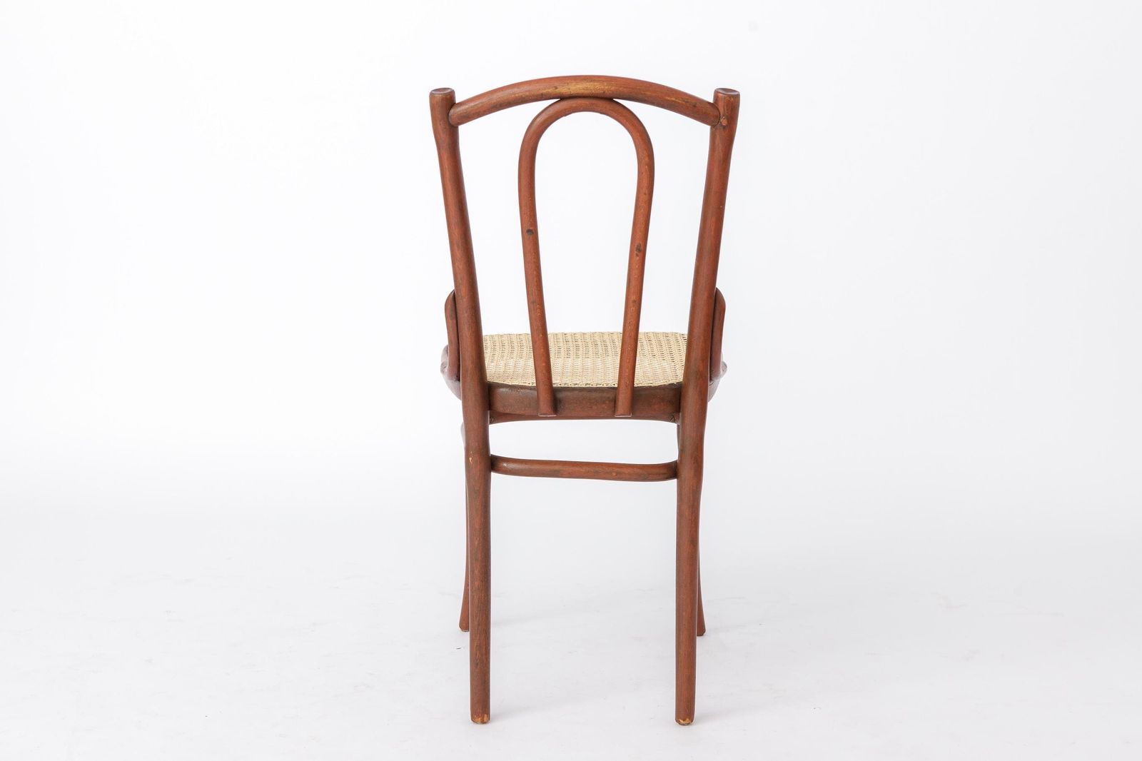 Antiek Bentwood-stoel in de stijl van Thonet No. 56 | Oostenrijkse rotan bistrostoel | jaren 1930 photo buy