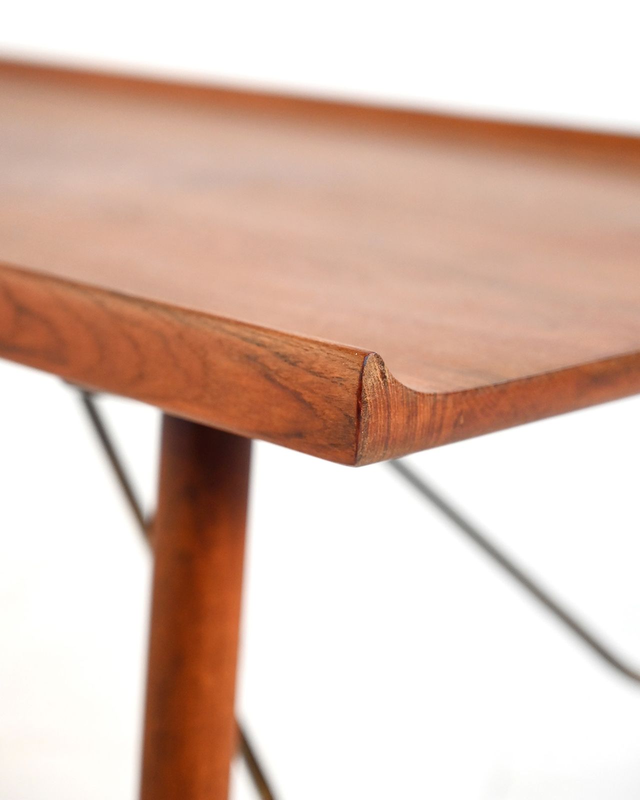 Danish Coffee Table Attributed To Børge Mogensen For Søborg Møbler, 1950s photo vintage