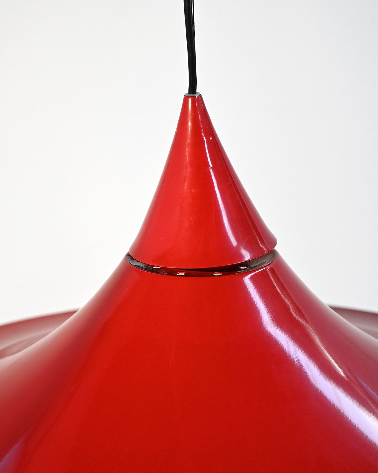 Pair Of Pendant Lamps Attributable To The “Semi” Model By Claus Bonderup And Torsten Thorup For Fog & Mørup, 1960s photo buy