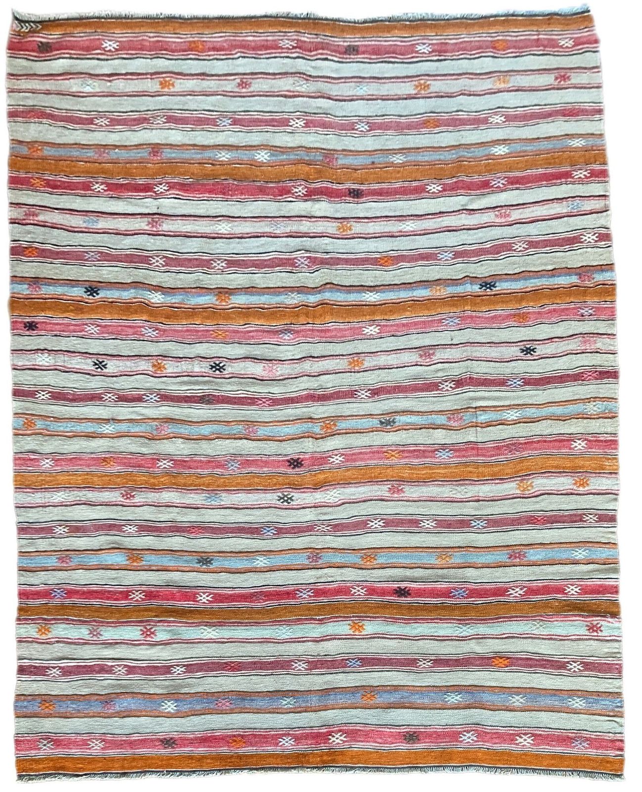 Vintage Anatolian Kilim 2.56m X 1.80m