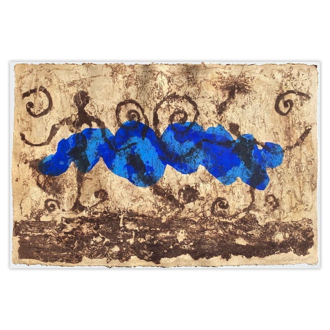 Pierre Marie Brisson Gesigneerde Carborundum Ets Les Florentines 1989