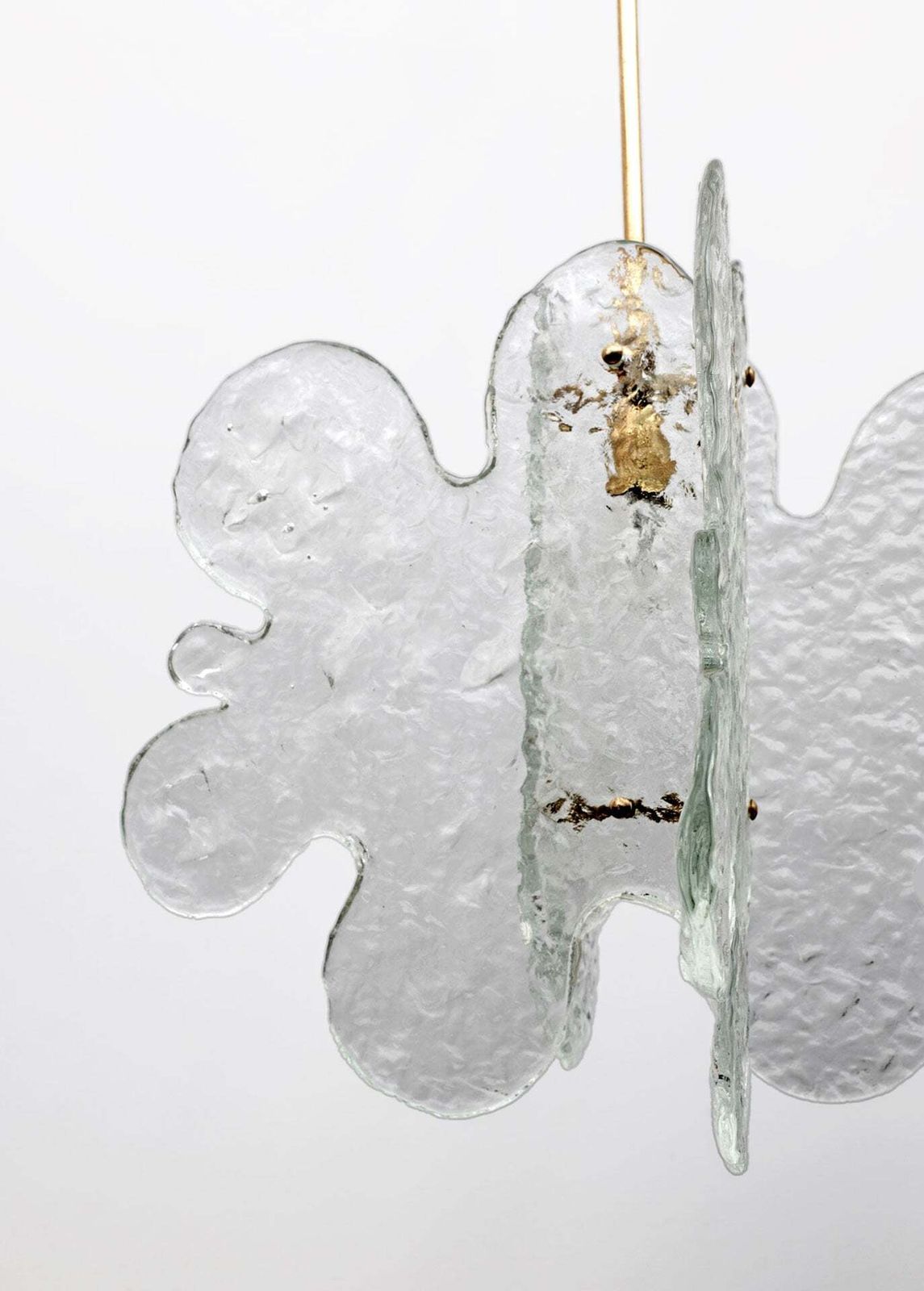 Carlo Nason Mid-Century Modern Italiaanse Murano glazen hanglamp voor Mazzega, jaren 1970 photo for sale