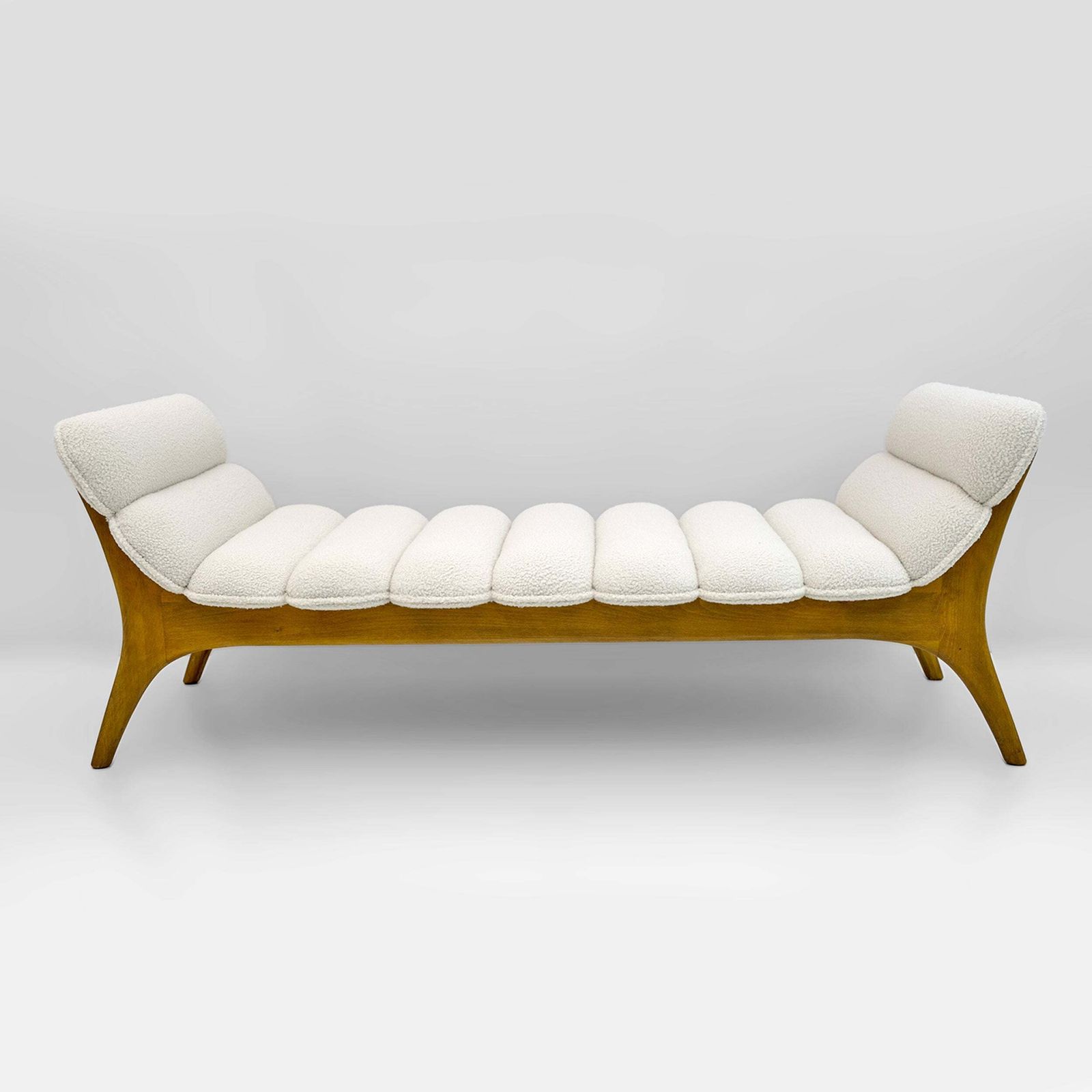 Adrian Pearsall Mid-Century Modern Walnut Chaise Longue by Craft Associates photo 2976.0