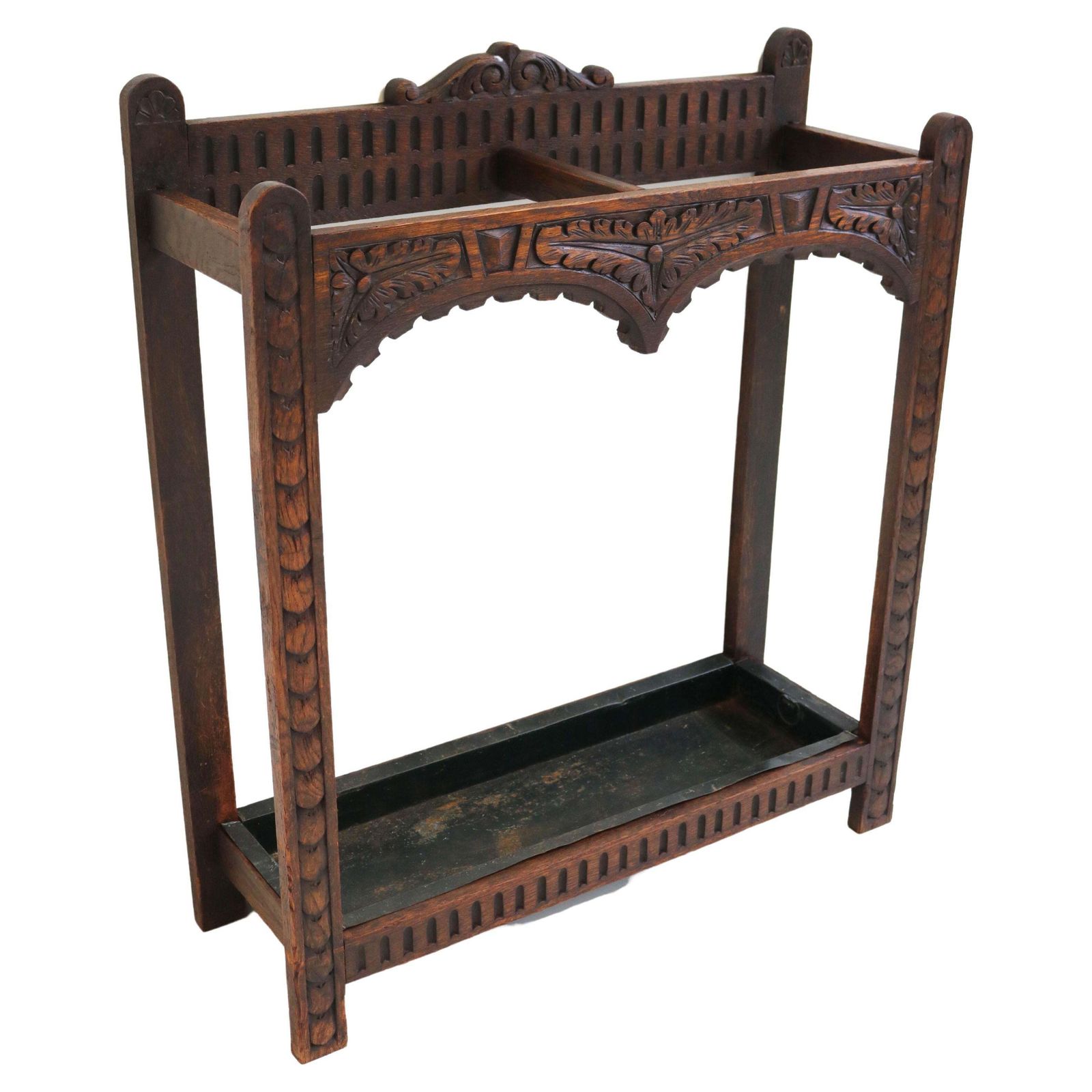 Antiek Frans Renaissance Revival paraplubak, 19e eeuw